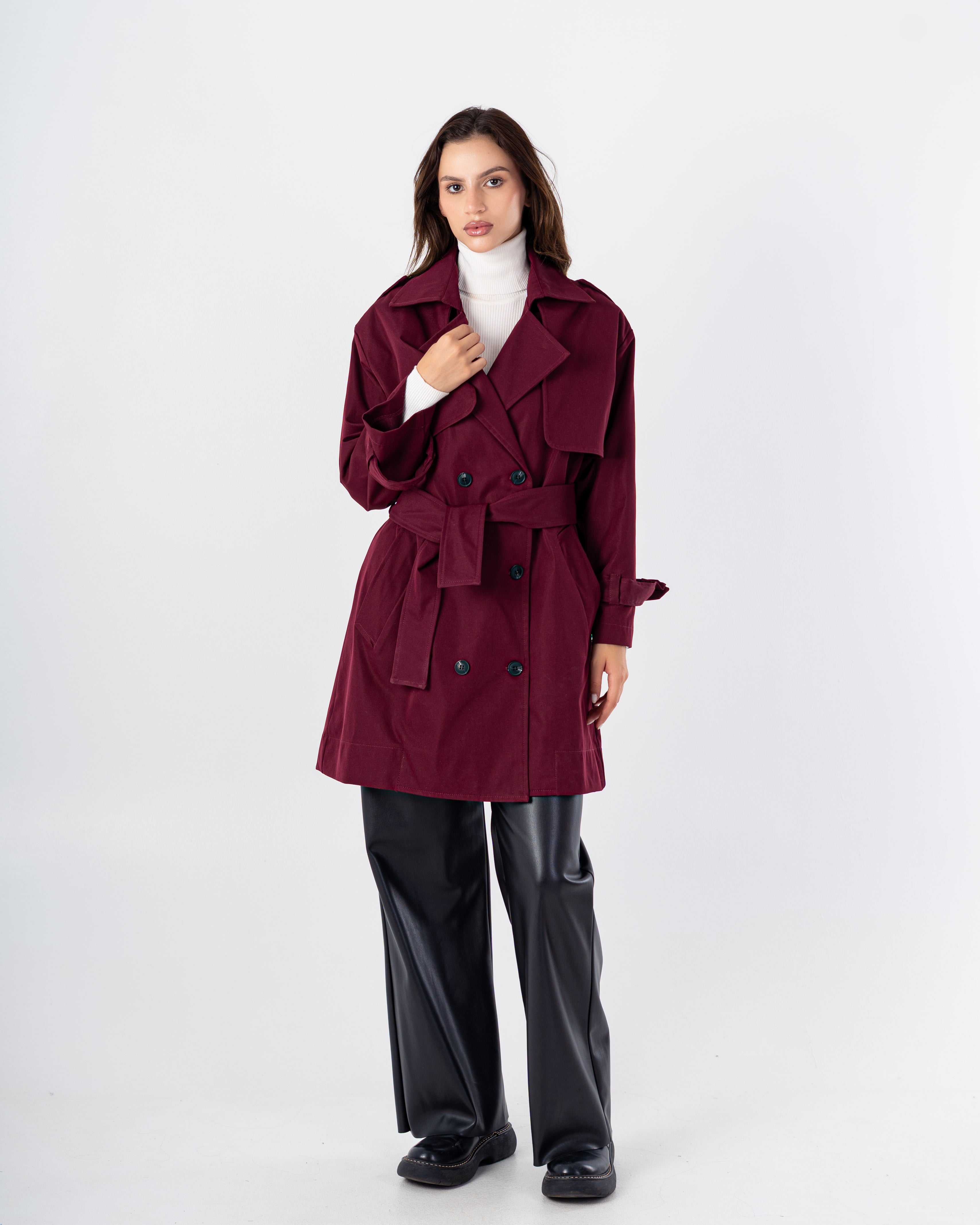 Gabardine Jacket – With Belt