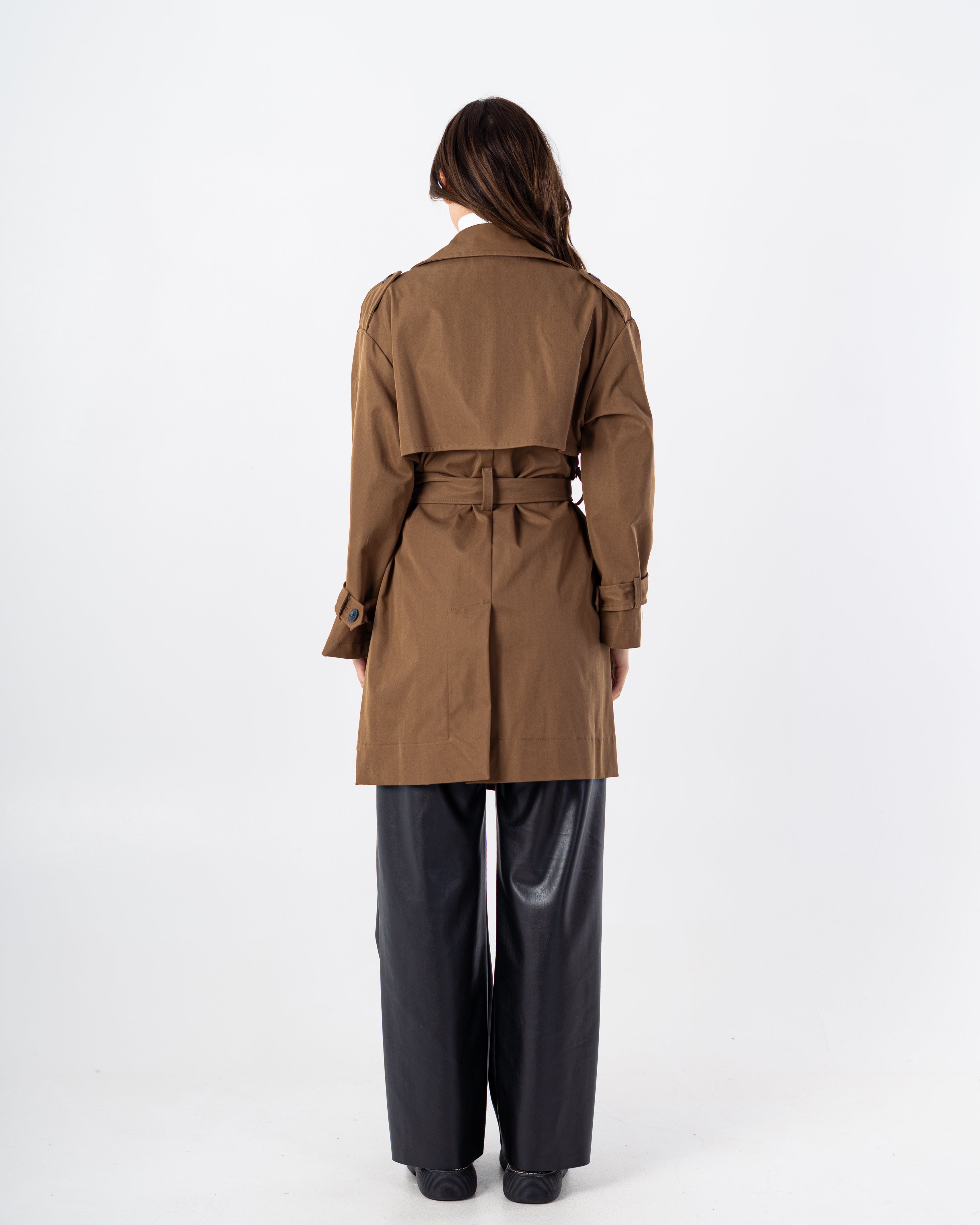 Gabardine Jacket – With Belt