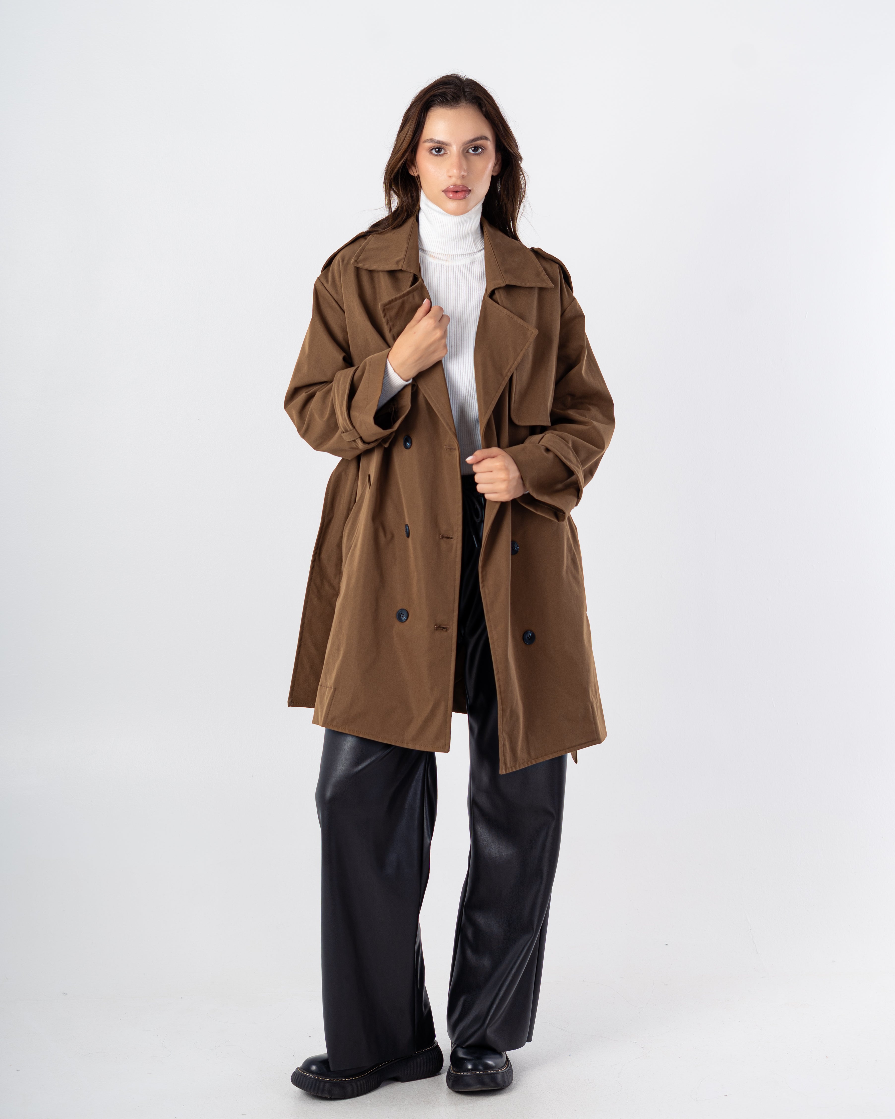 Gabardine Jacket – With Belt