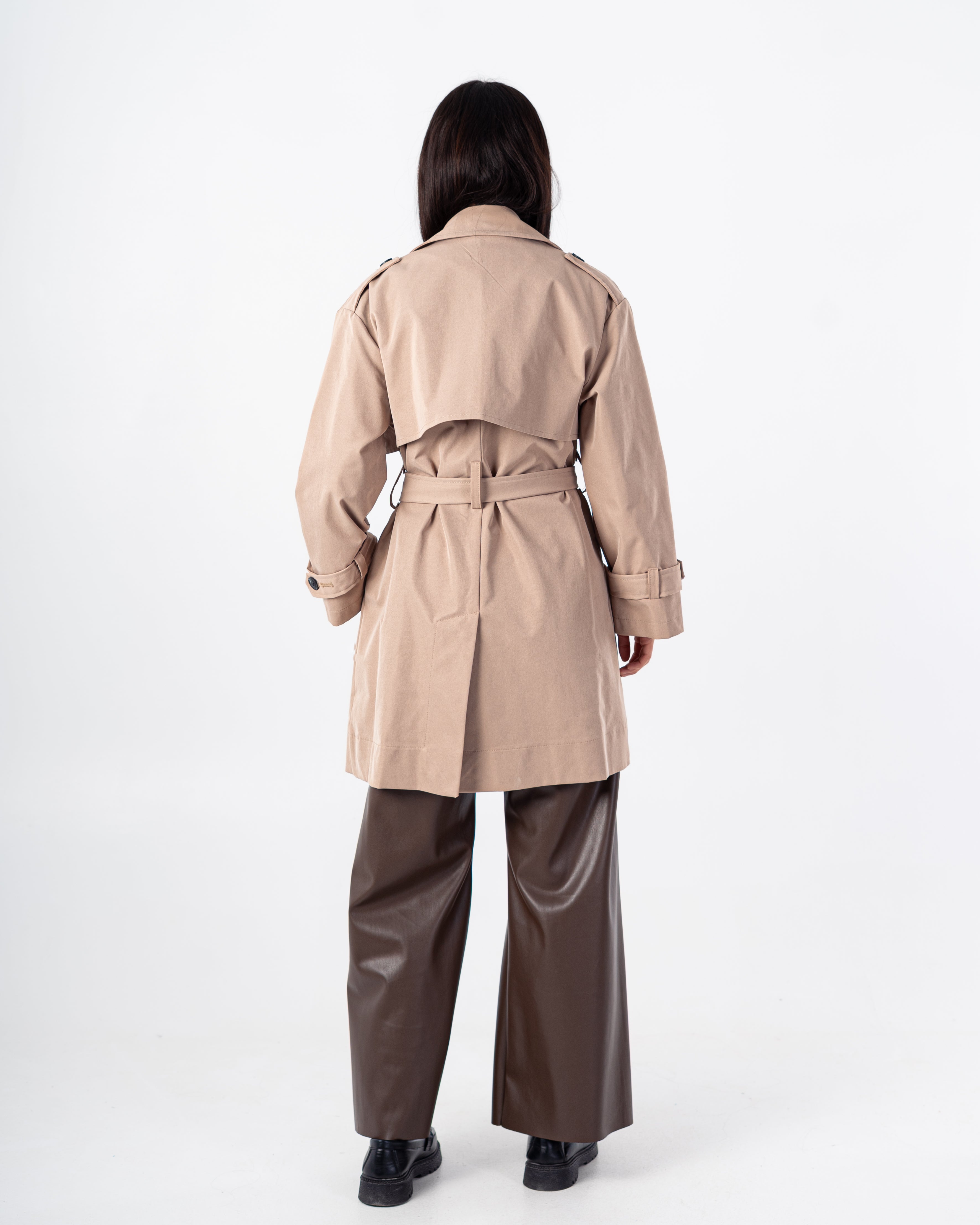 Gabardine Jacket – With Belt