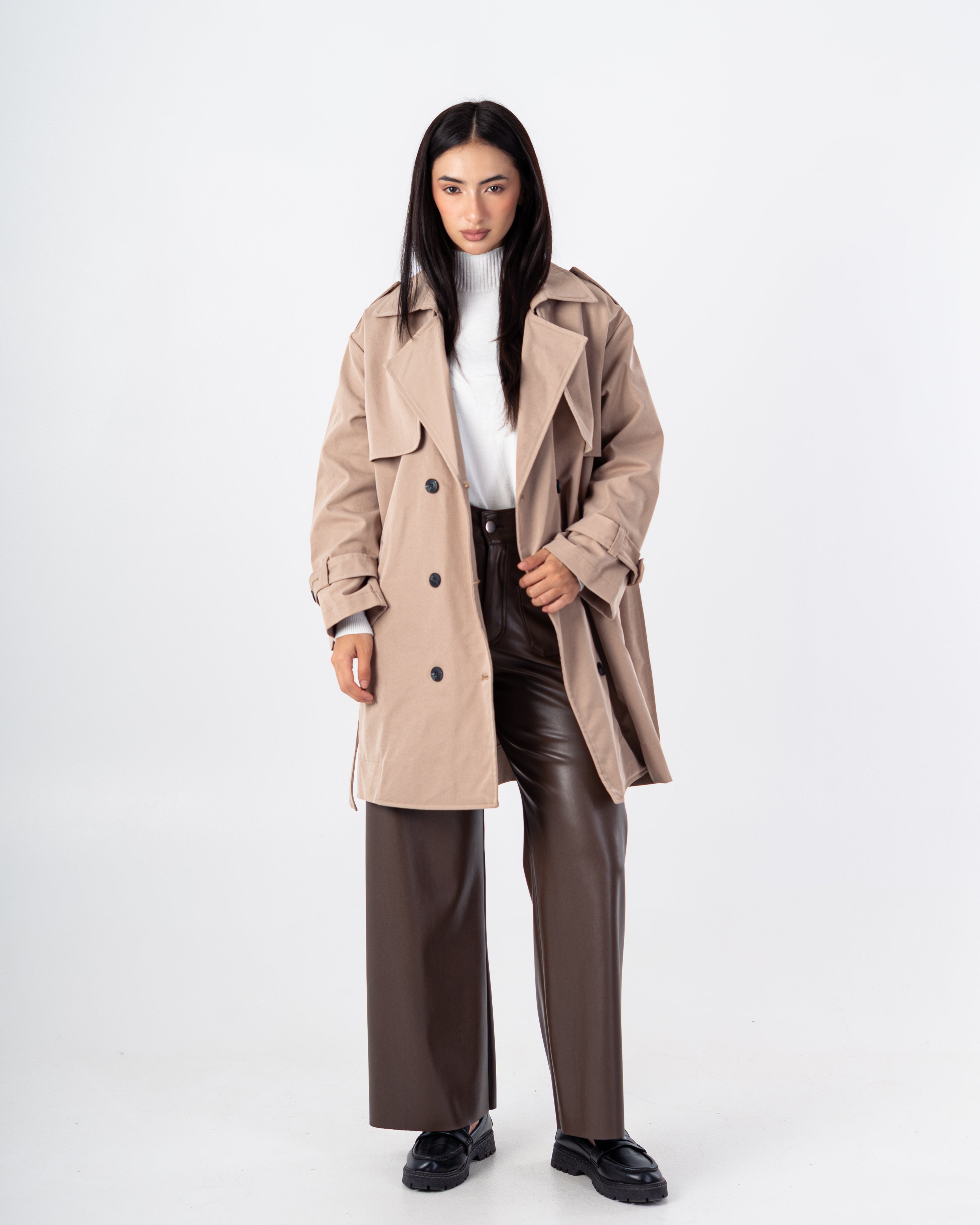 Gabardine Jacket – With Belt