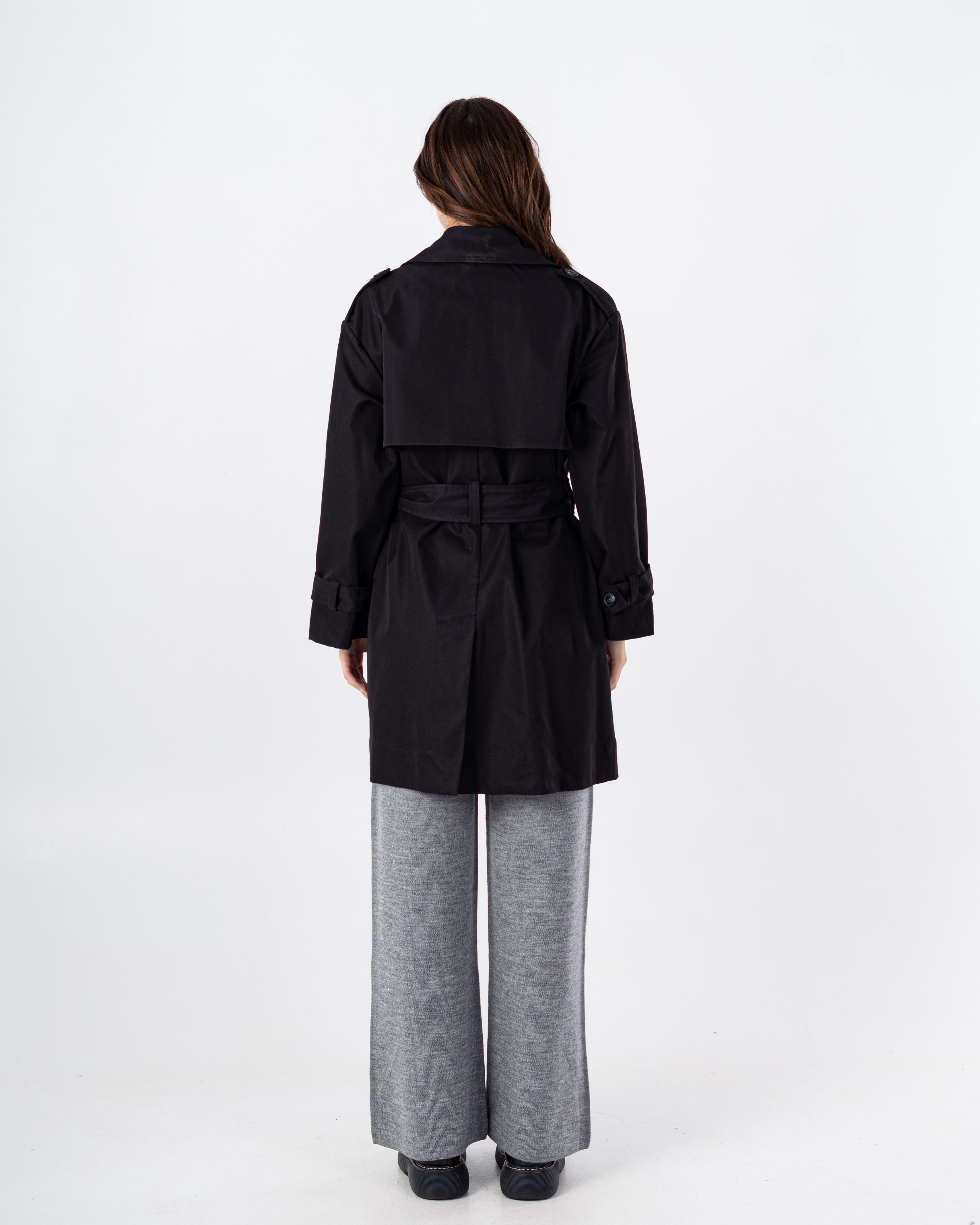 Gabardine Jacket – With Belt