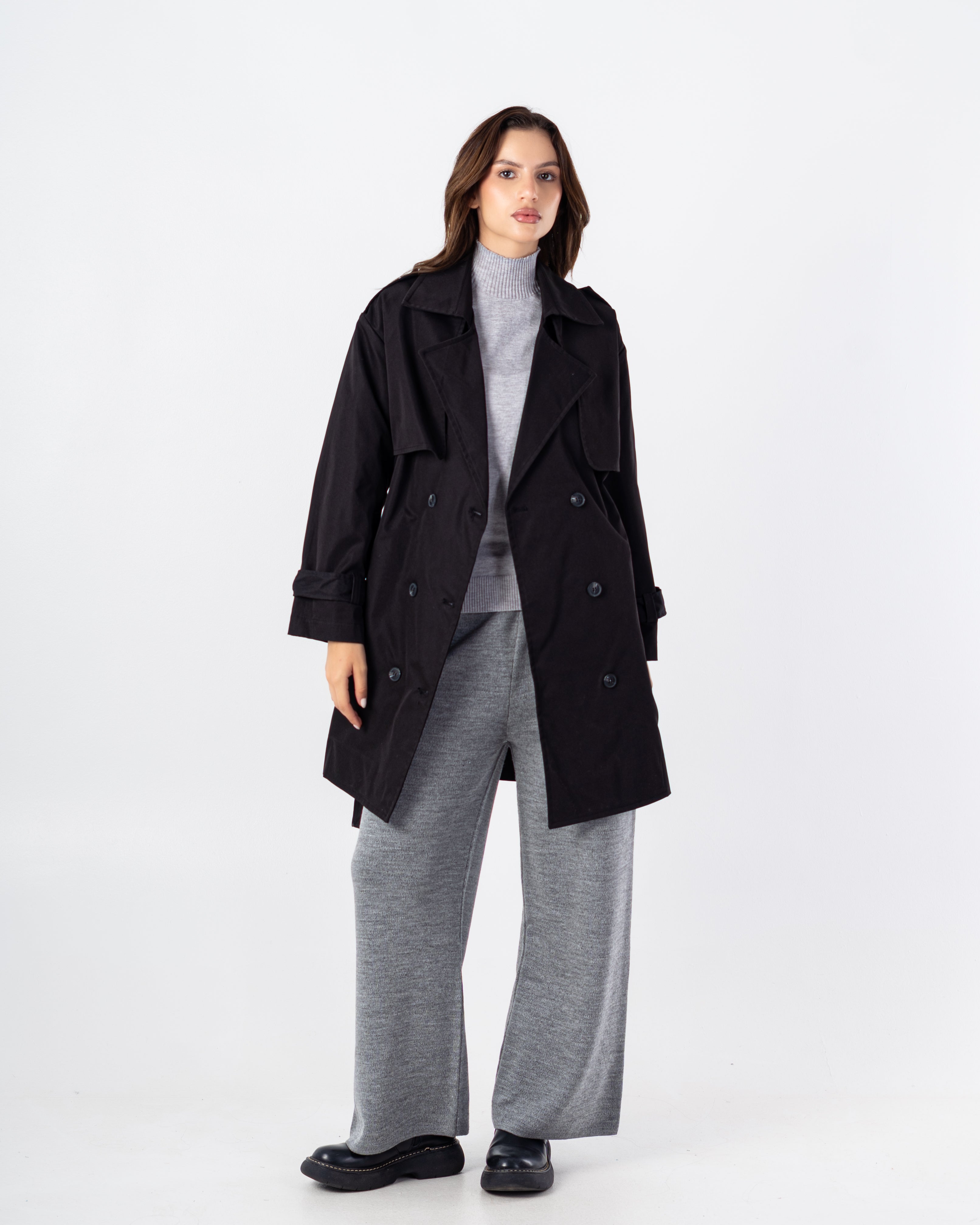 Gabardine Jacket – With Belt