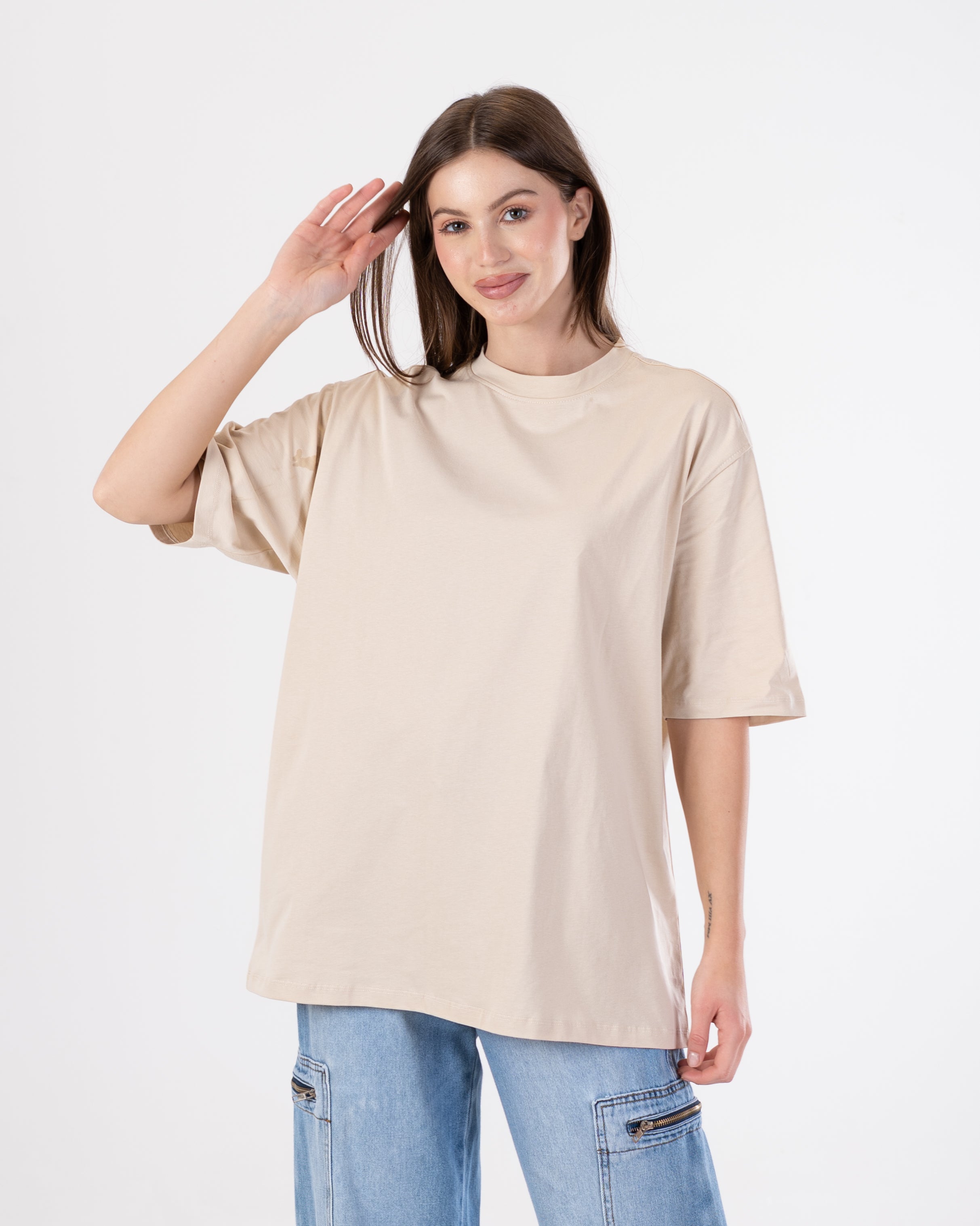 Half Sleeve T-Shirt - Plain Long