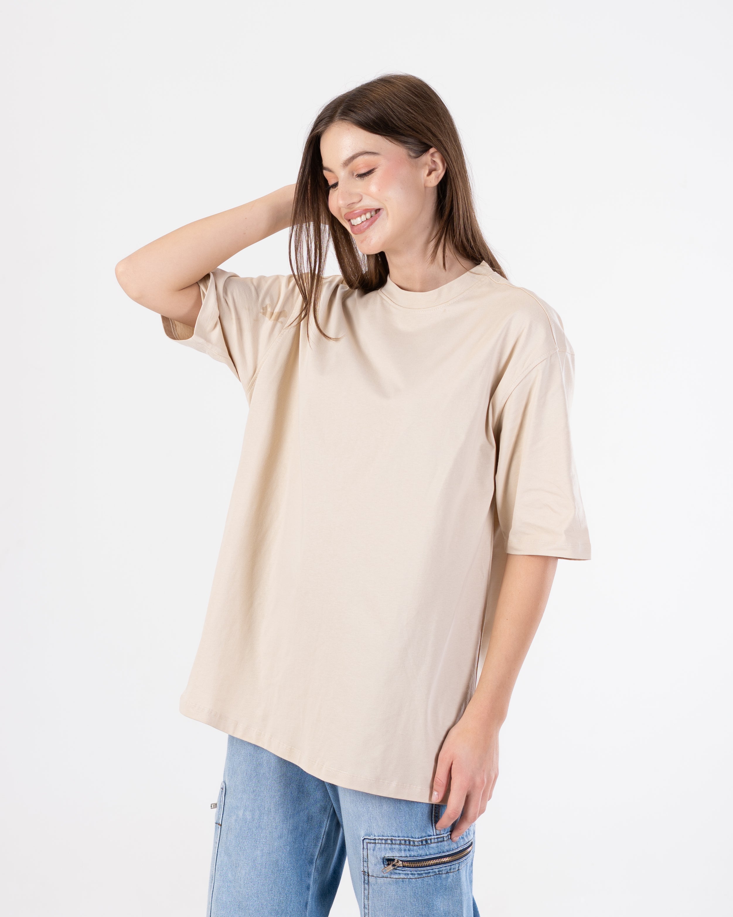 Half Sleeve T-Shirt - Plain Long