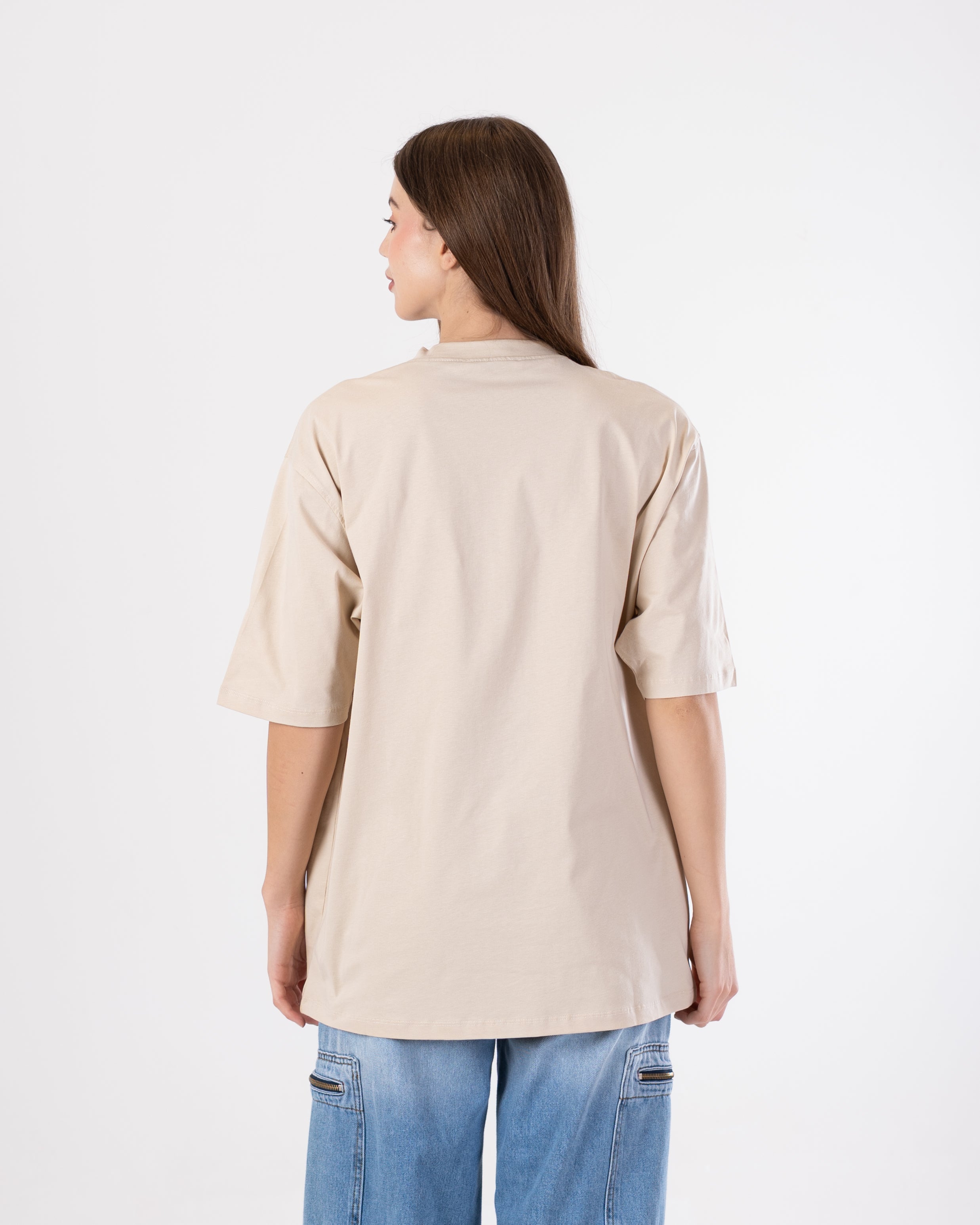 Half Sleeve T-Shirt - Plain Long
