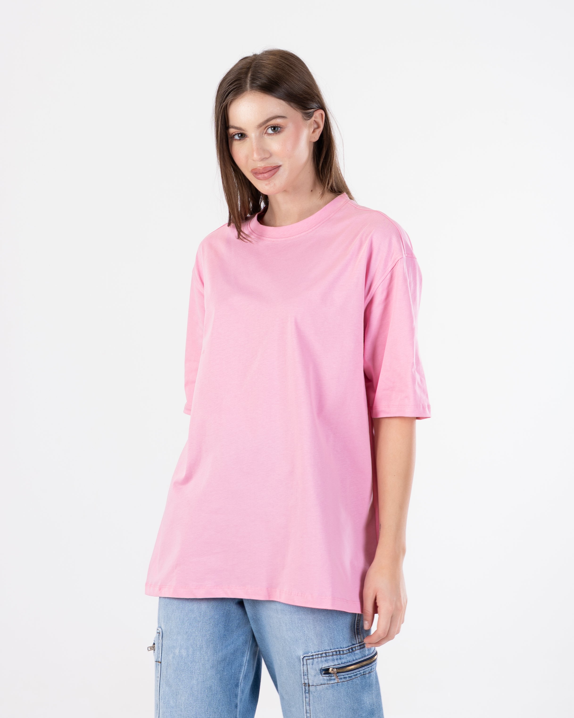 Half Sleeve T-Shirt - Plain Long