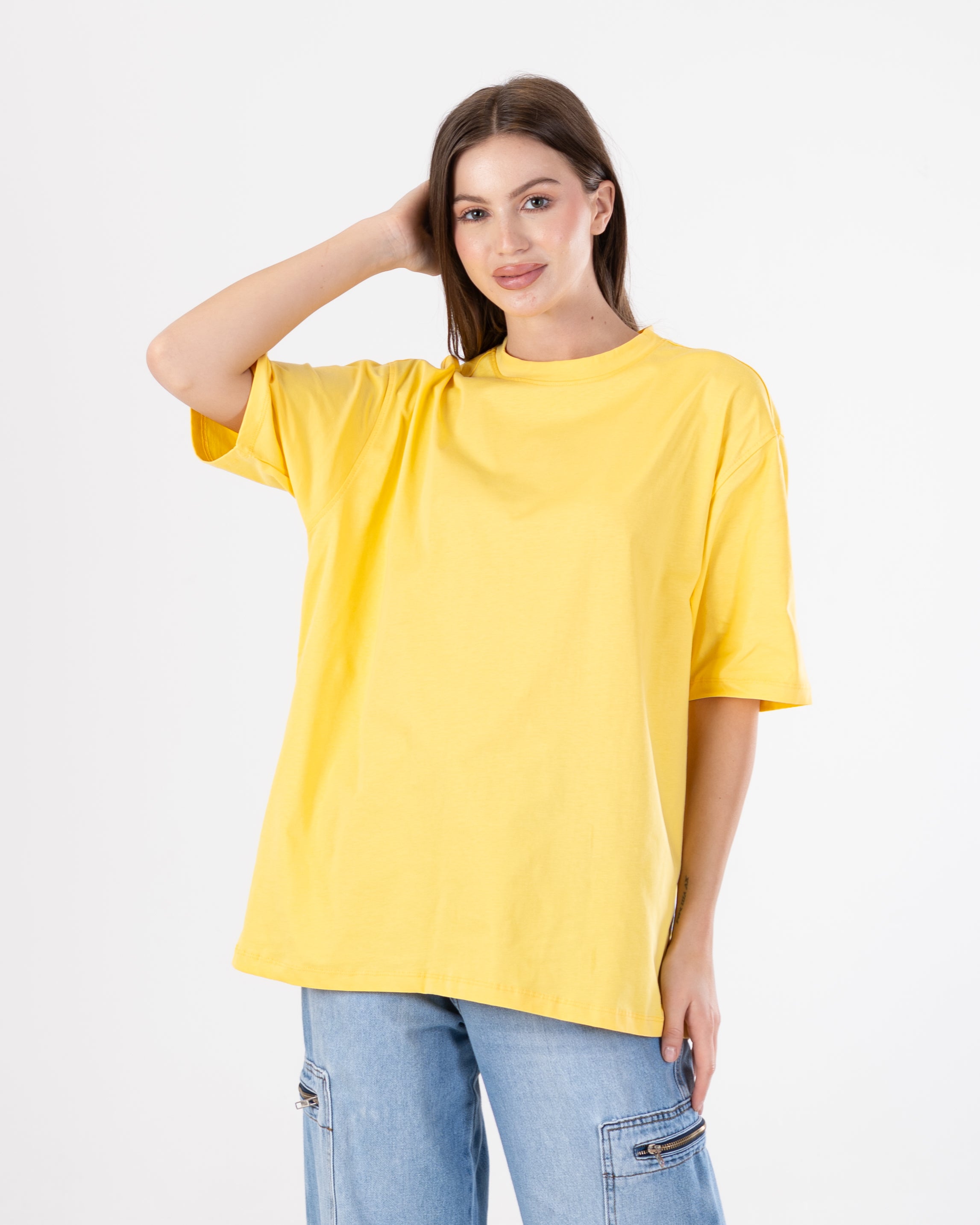Half Sleeve T-Shirt - Plain Long