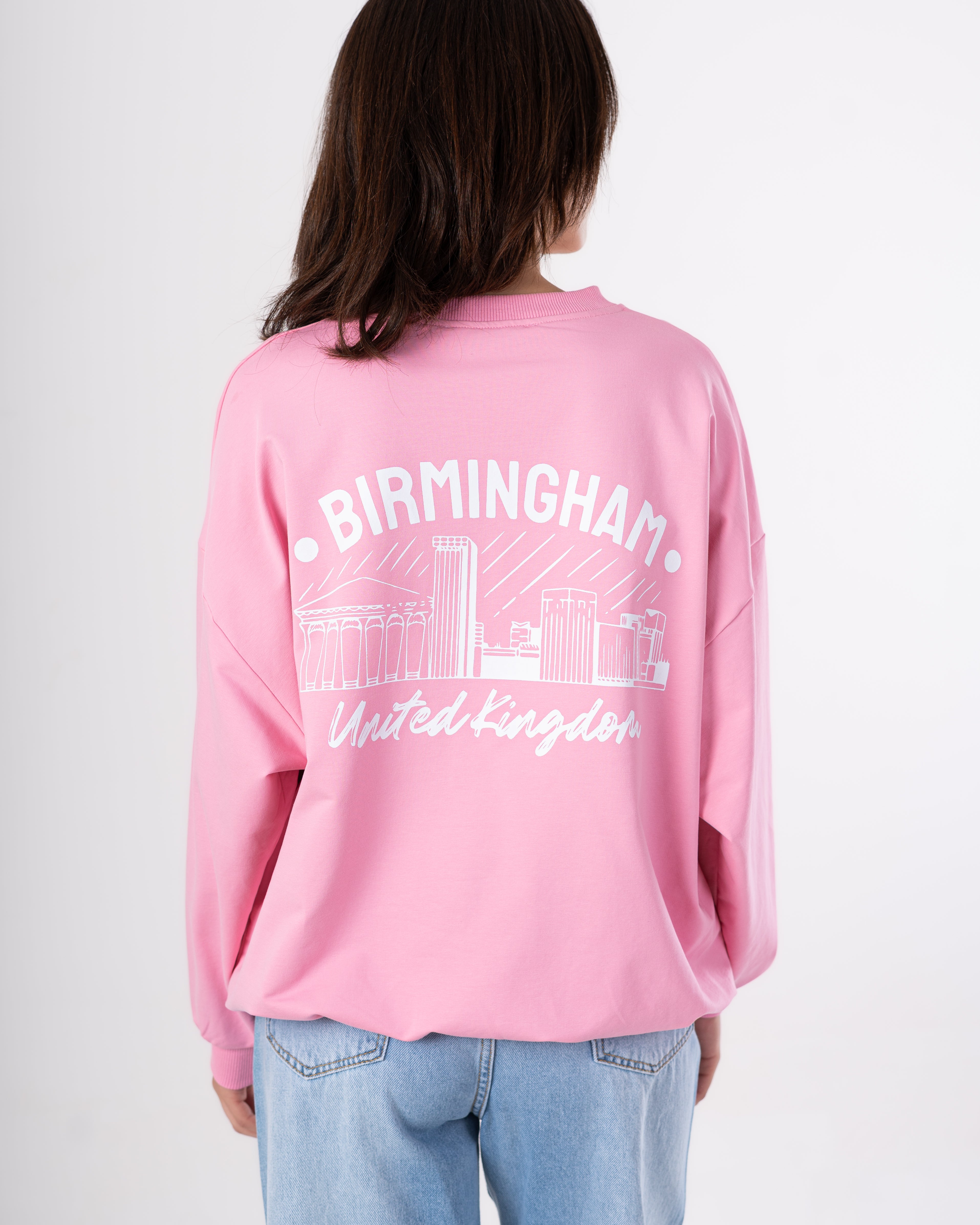 Plain Sweatshirt - With Back Print