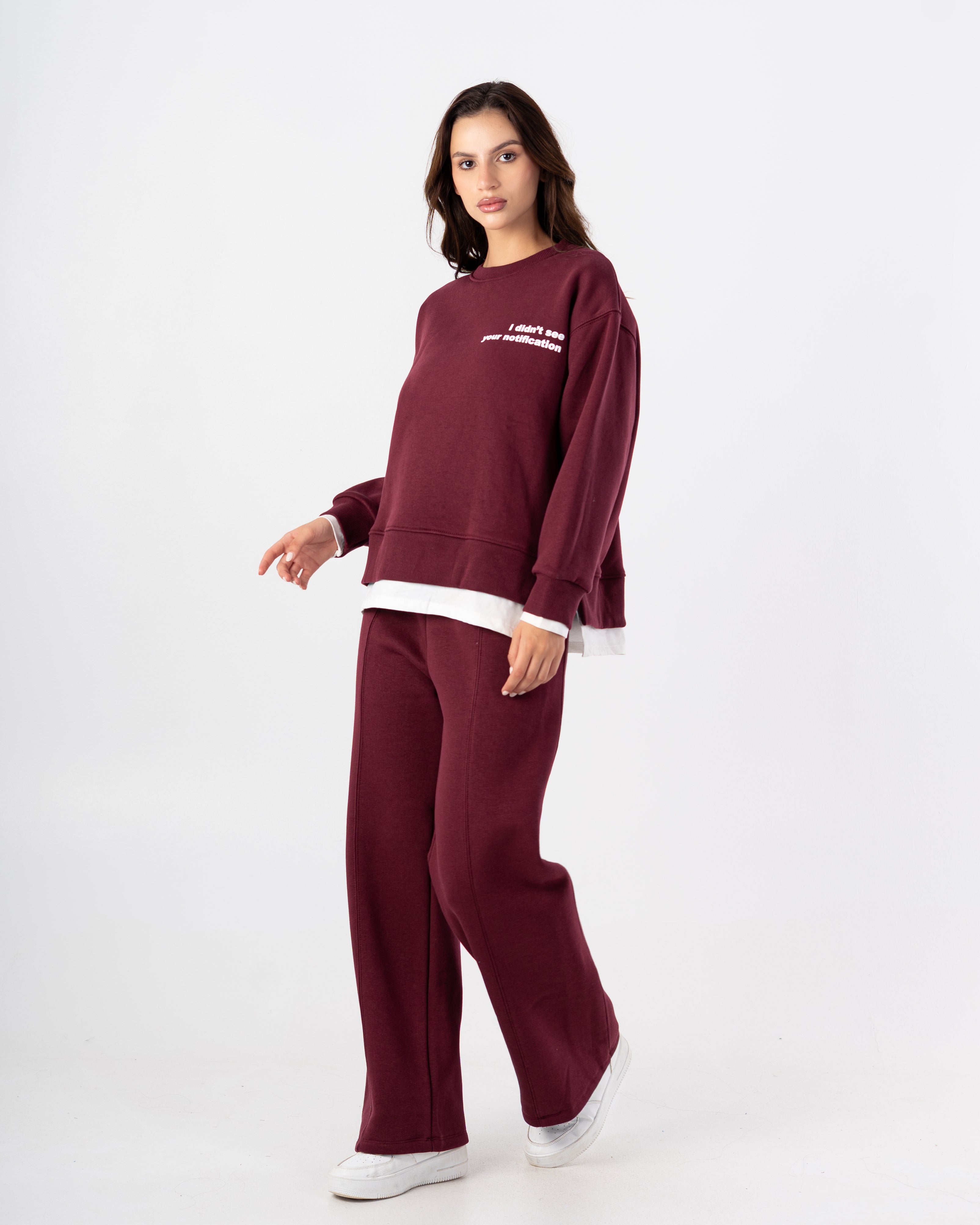 Sweatshirt – White Stripe (Back Print)