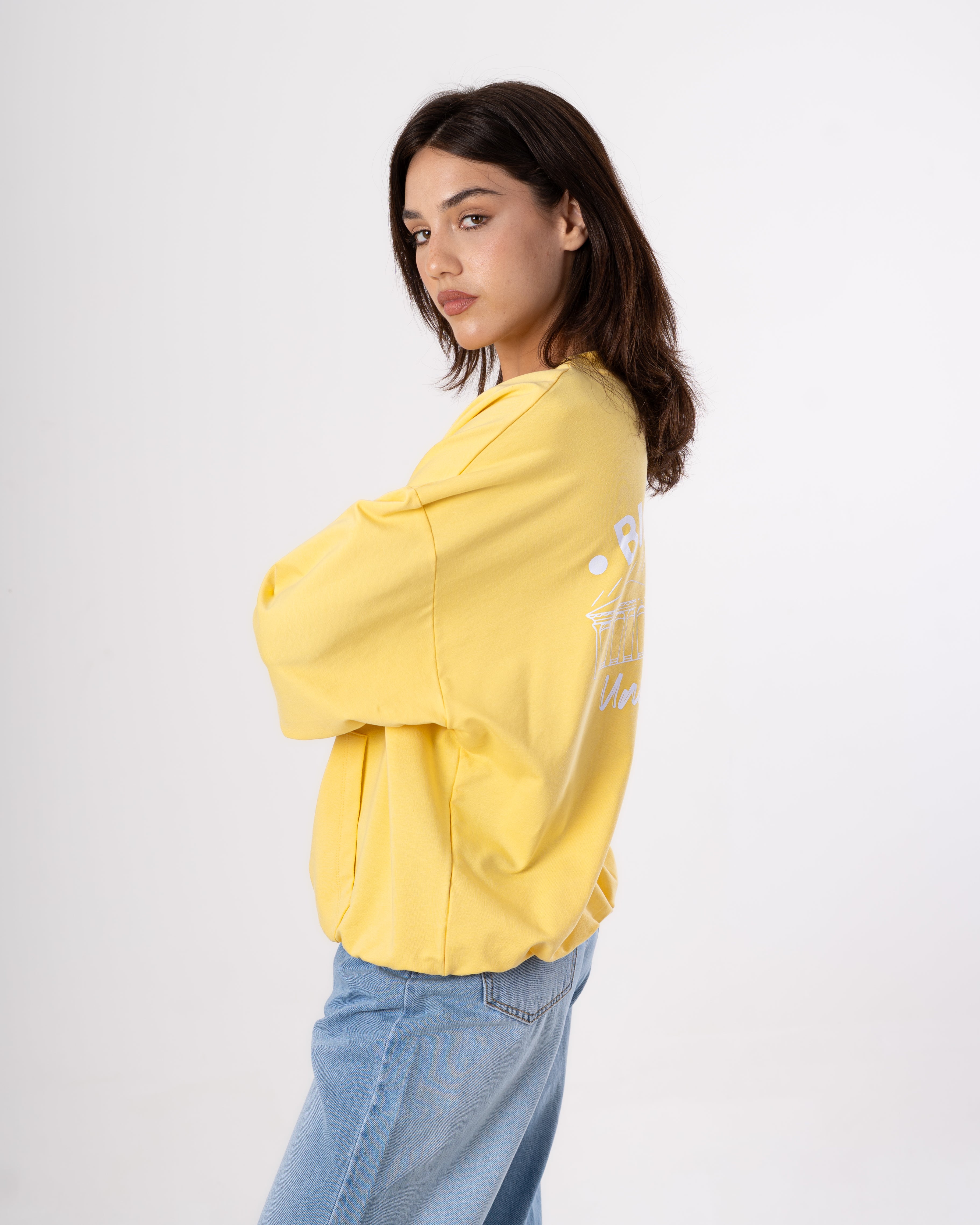 Plain Sweatshirt - With Back Print