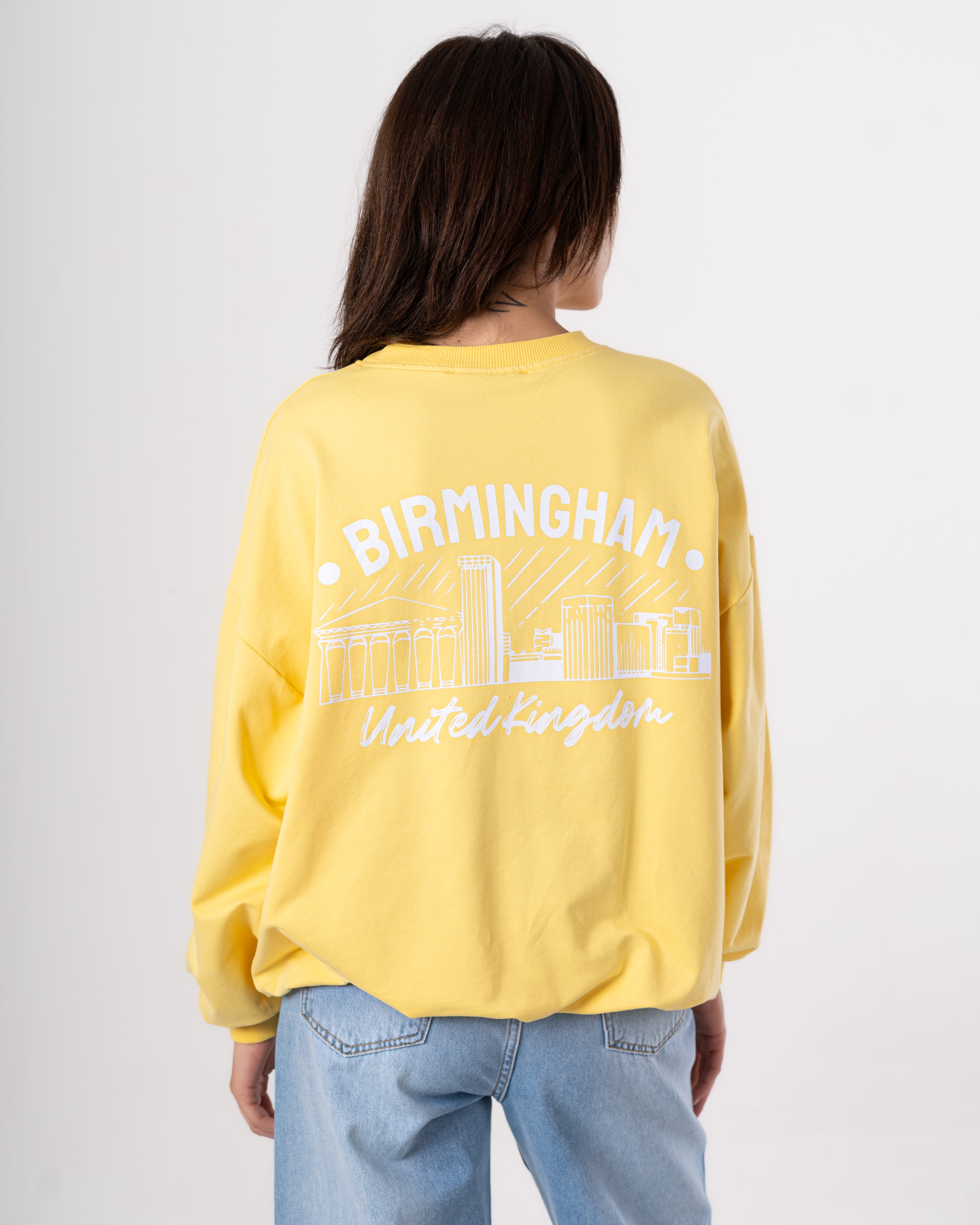 Plain Sweatshirt - With Back Print