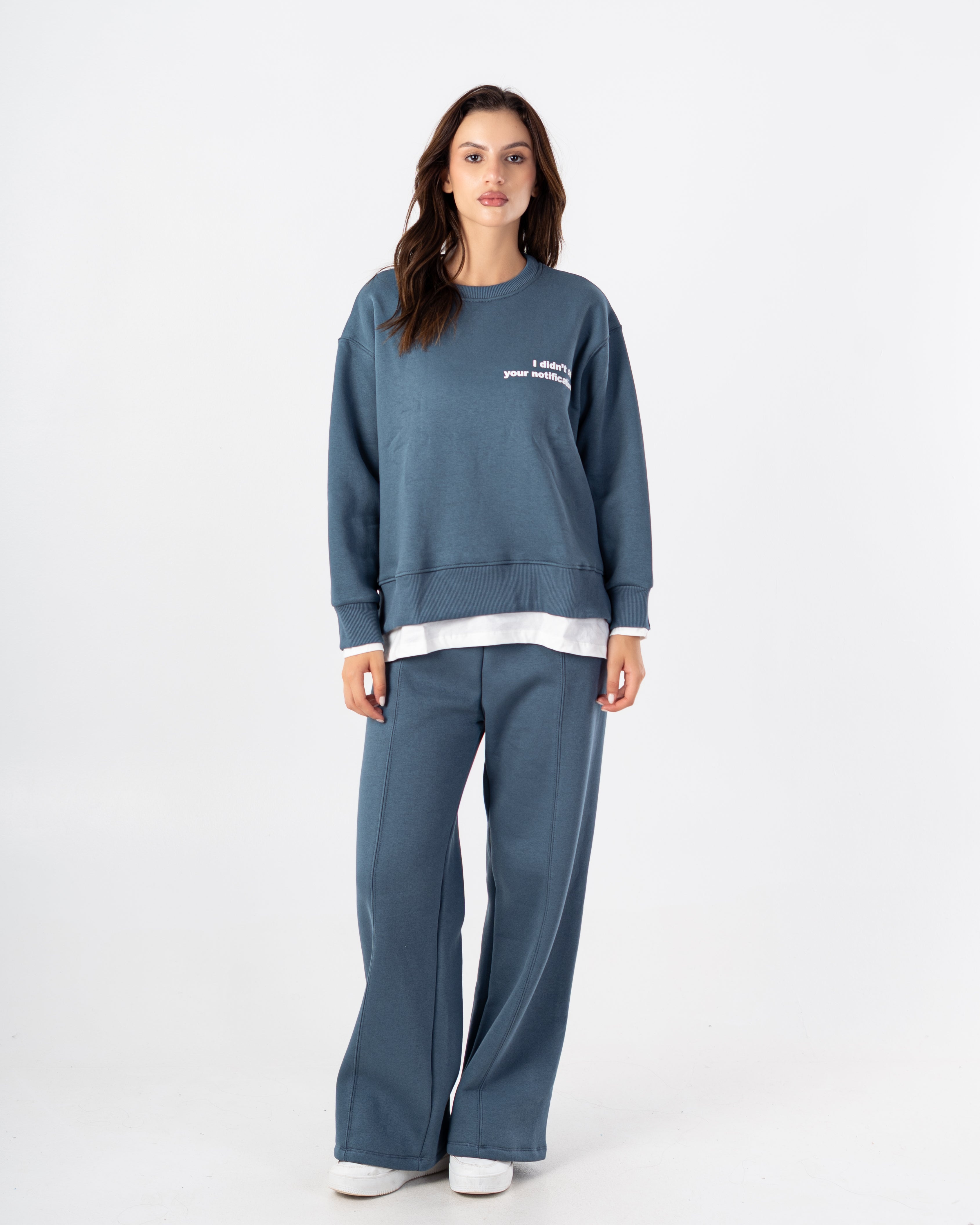 Sweatshirt – White Stripe (Back Print)