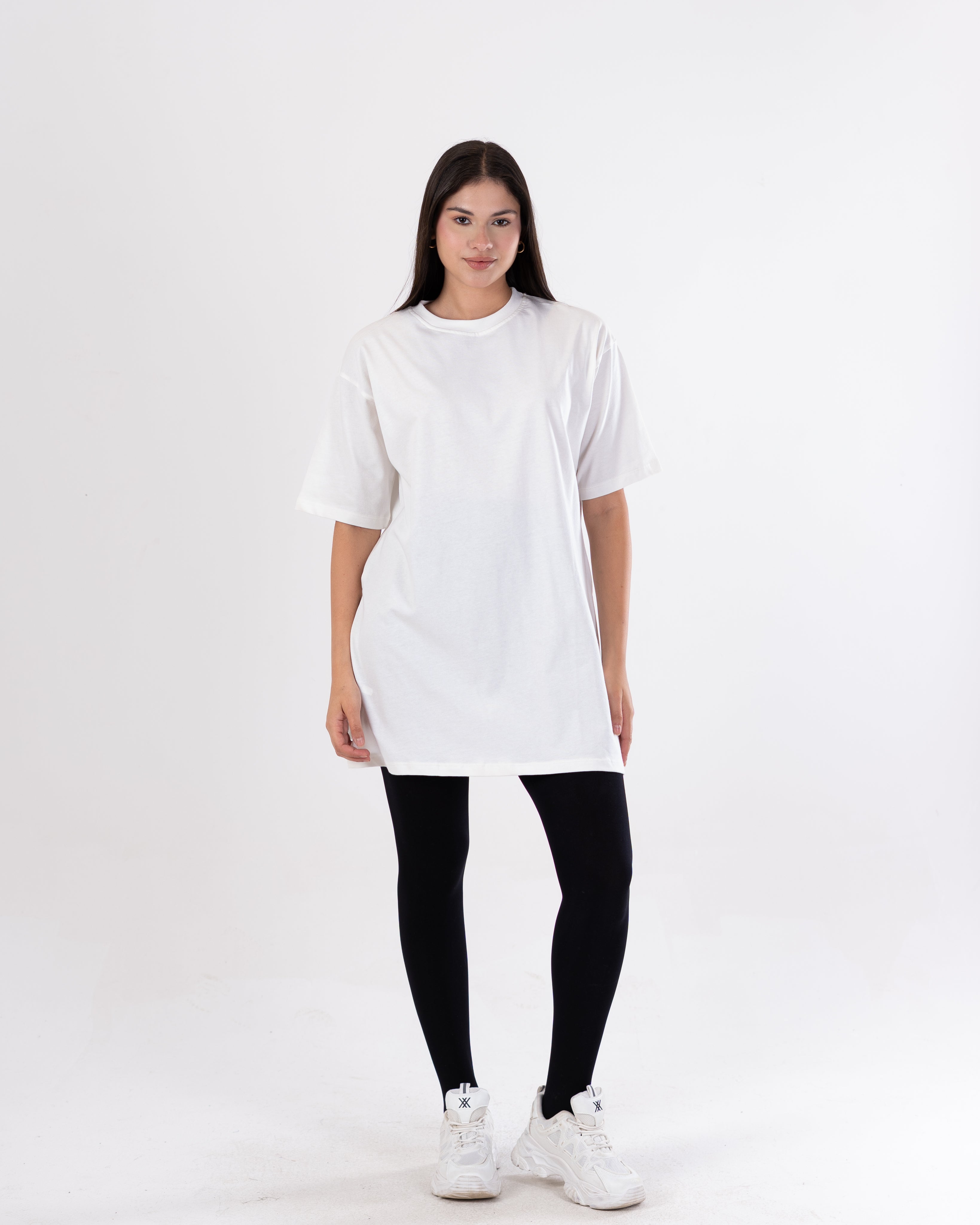 Half Sleeve T-Shirt - Back Print (Long Length)