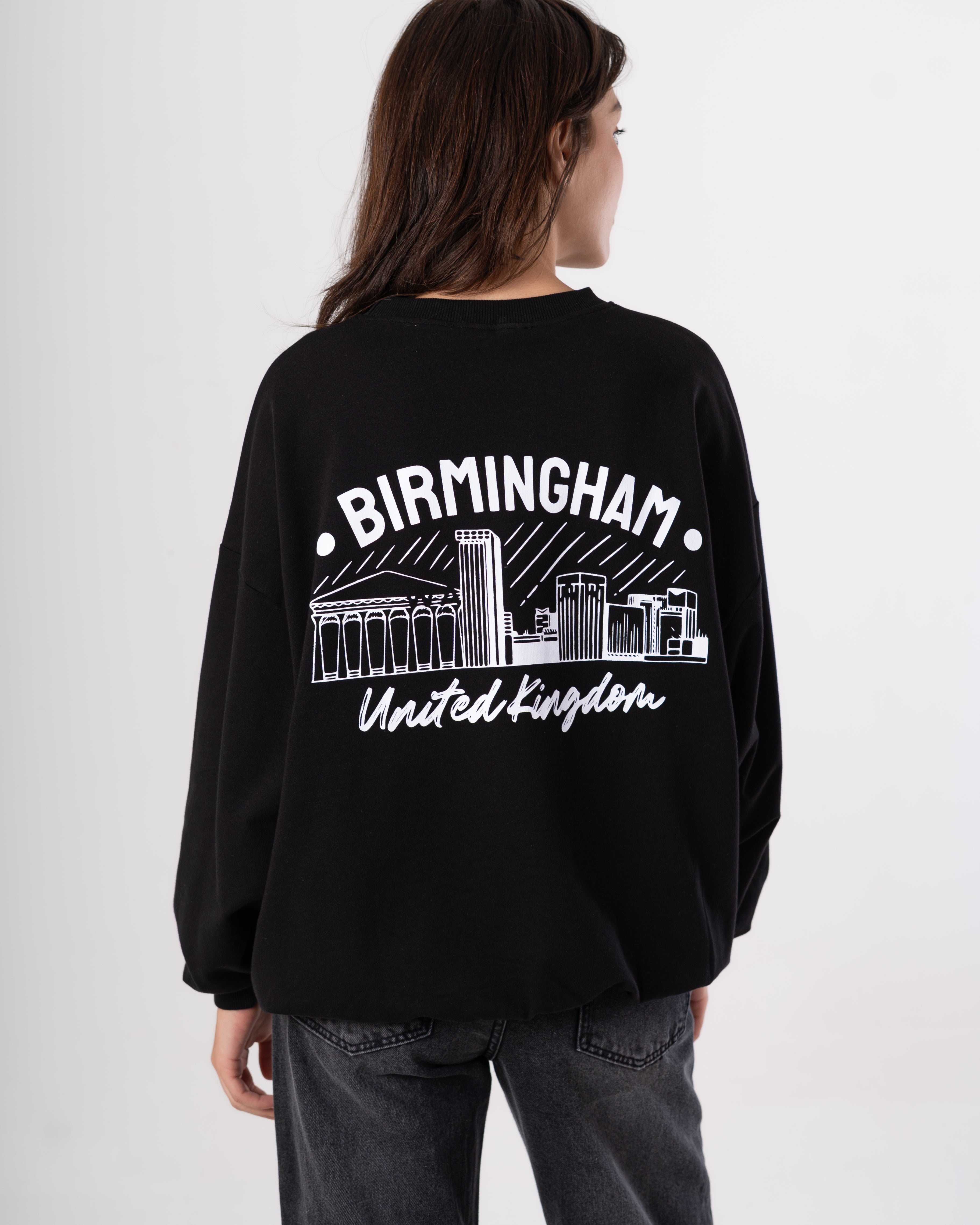 Plain Sweatshirt - With Back Print