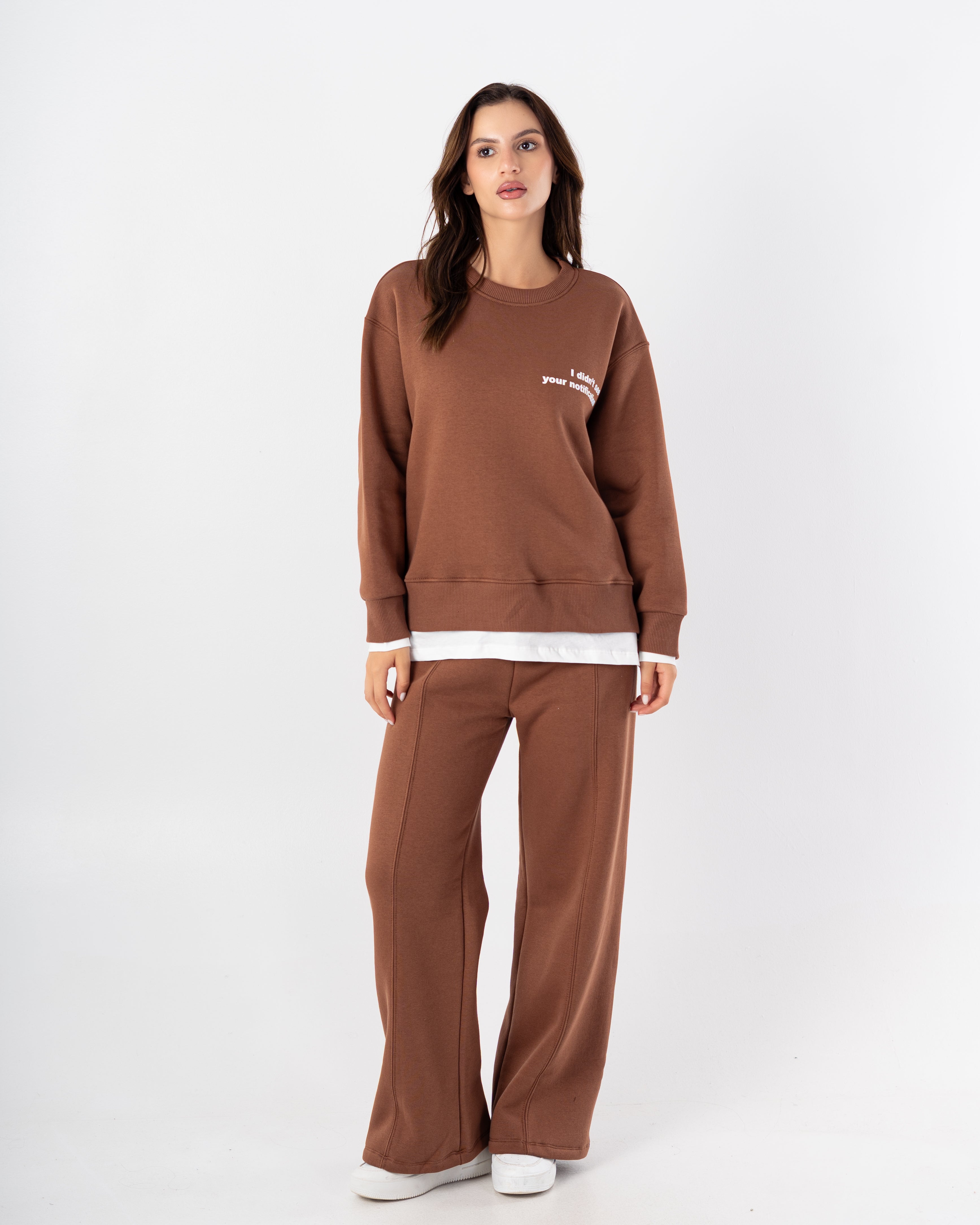 Sweatshirt – White Stripe (Back Print)