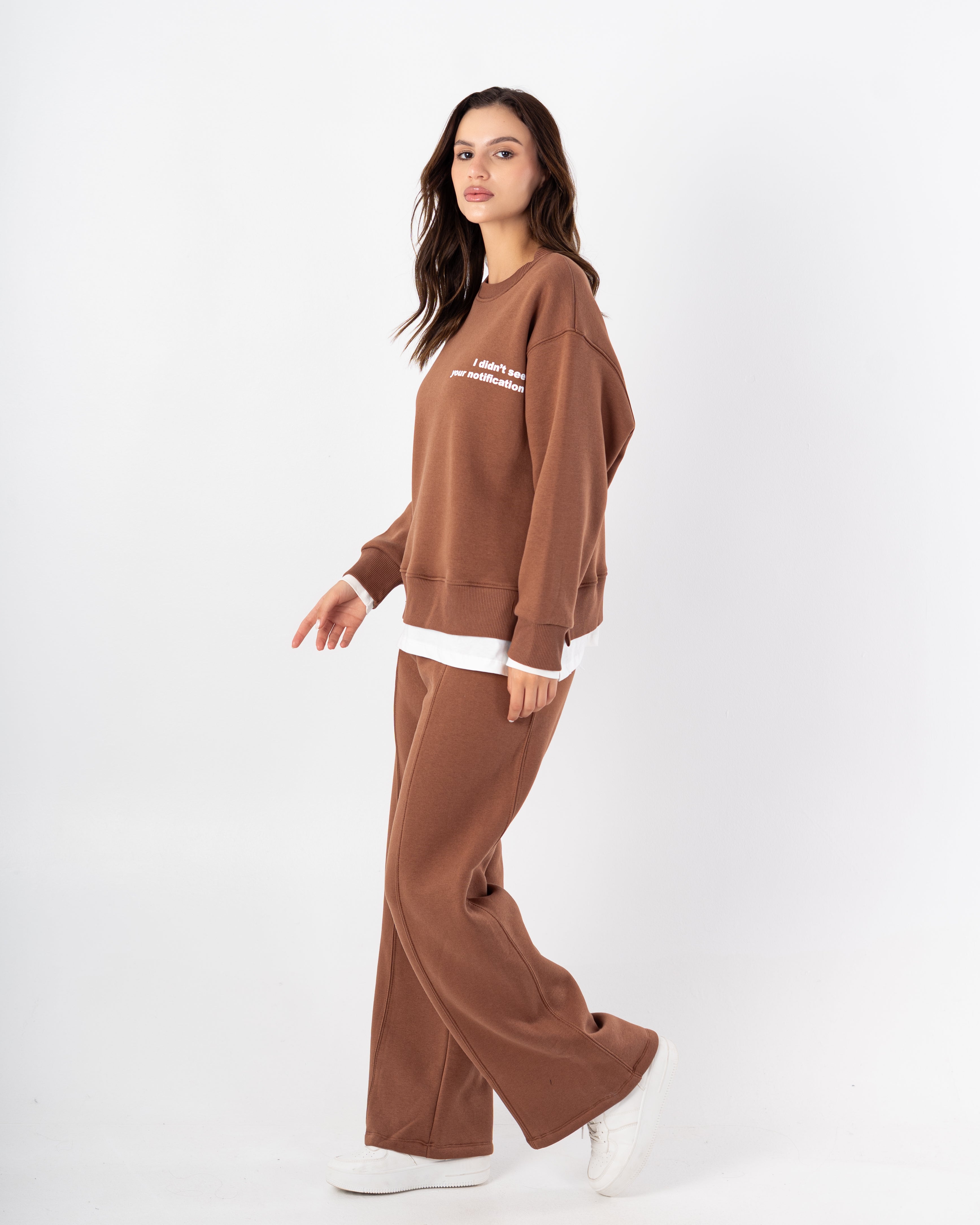 Sweatshirt – White Stripe (Back Print)