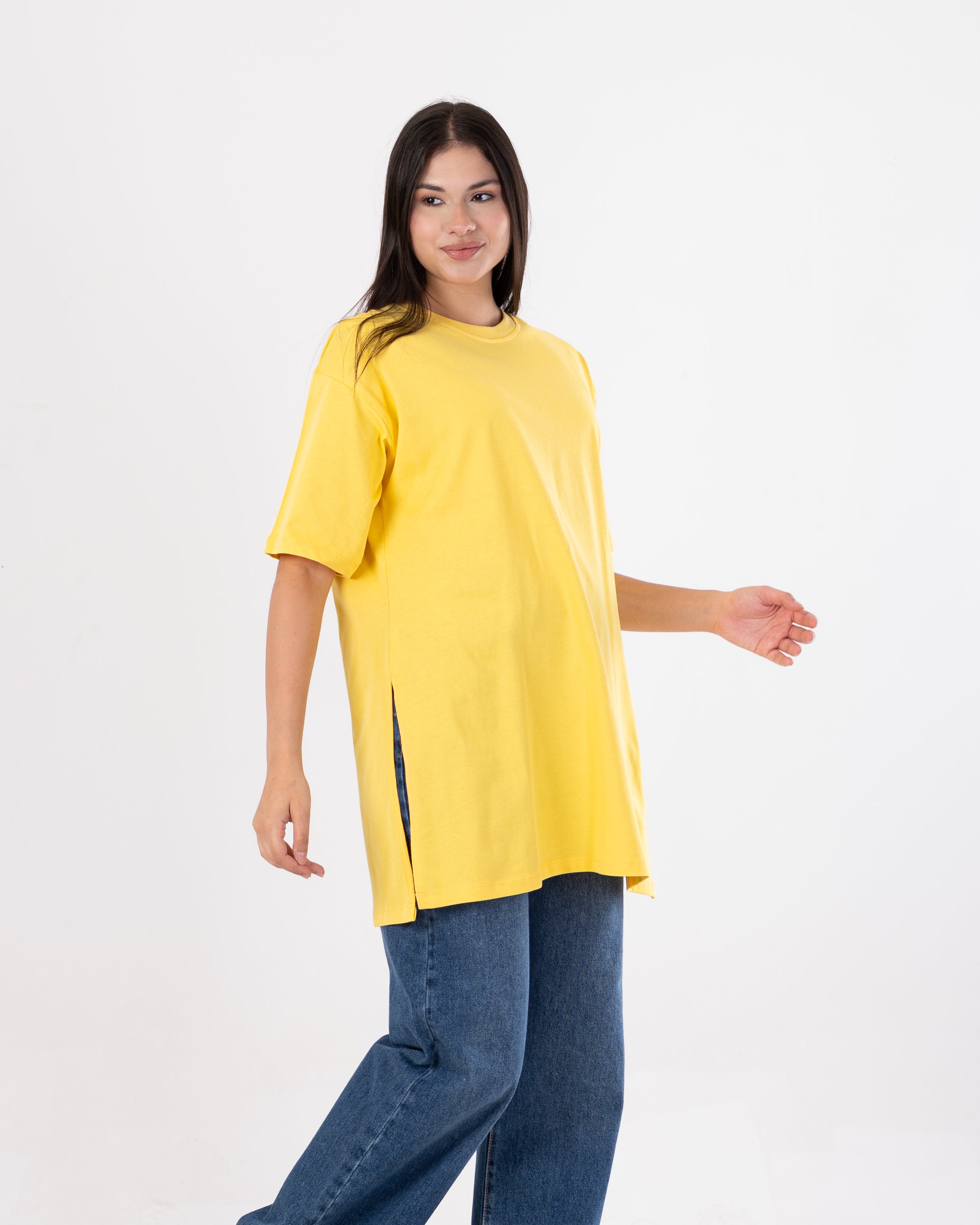 Half Sleeve T-Shirt - Back Print (Long Length)