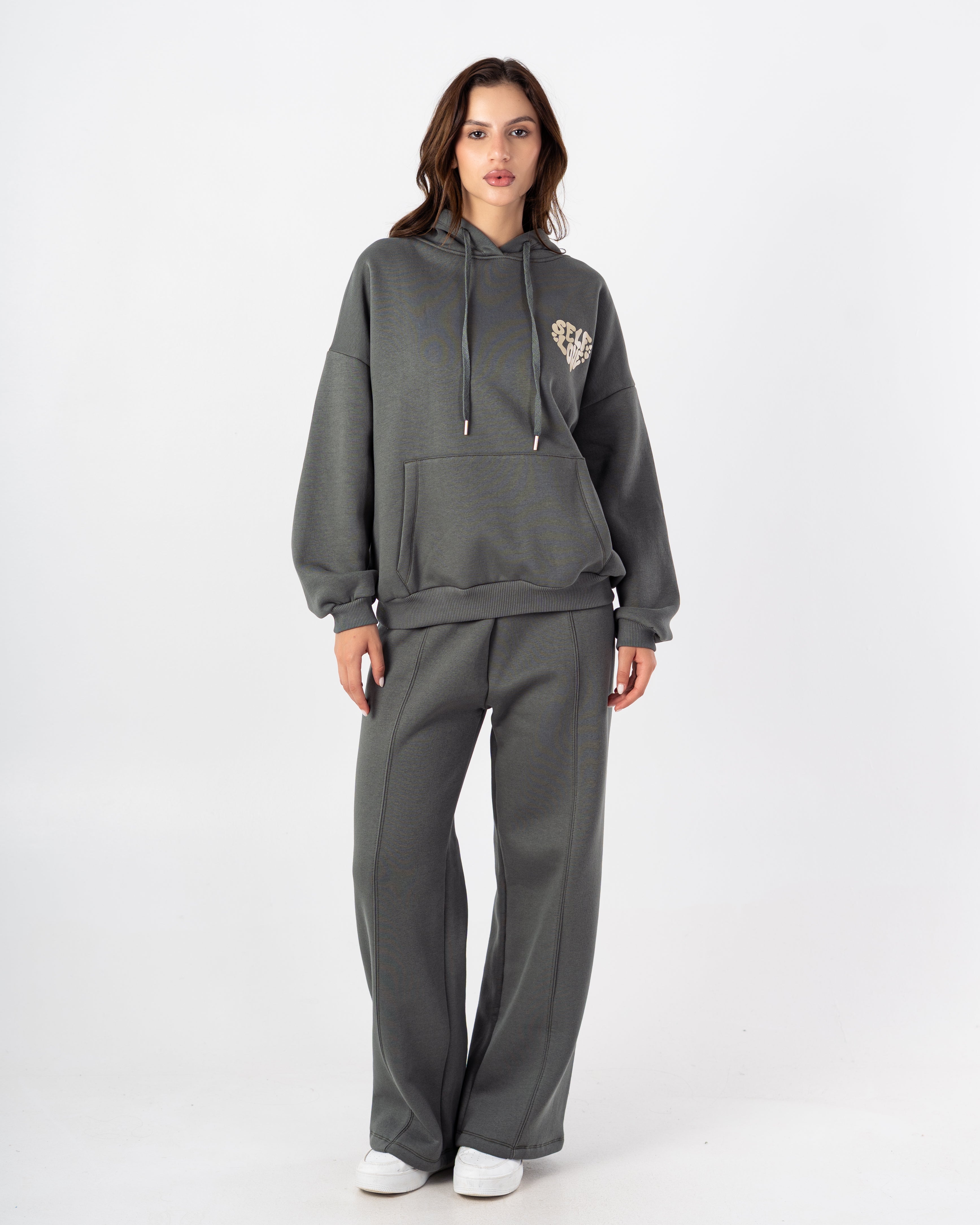 Hoodie – Print (Letters In Heart Shape)