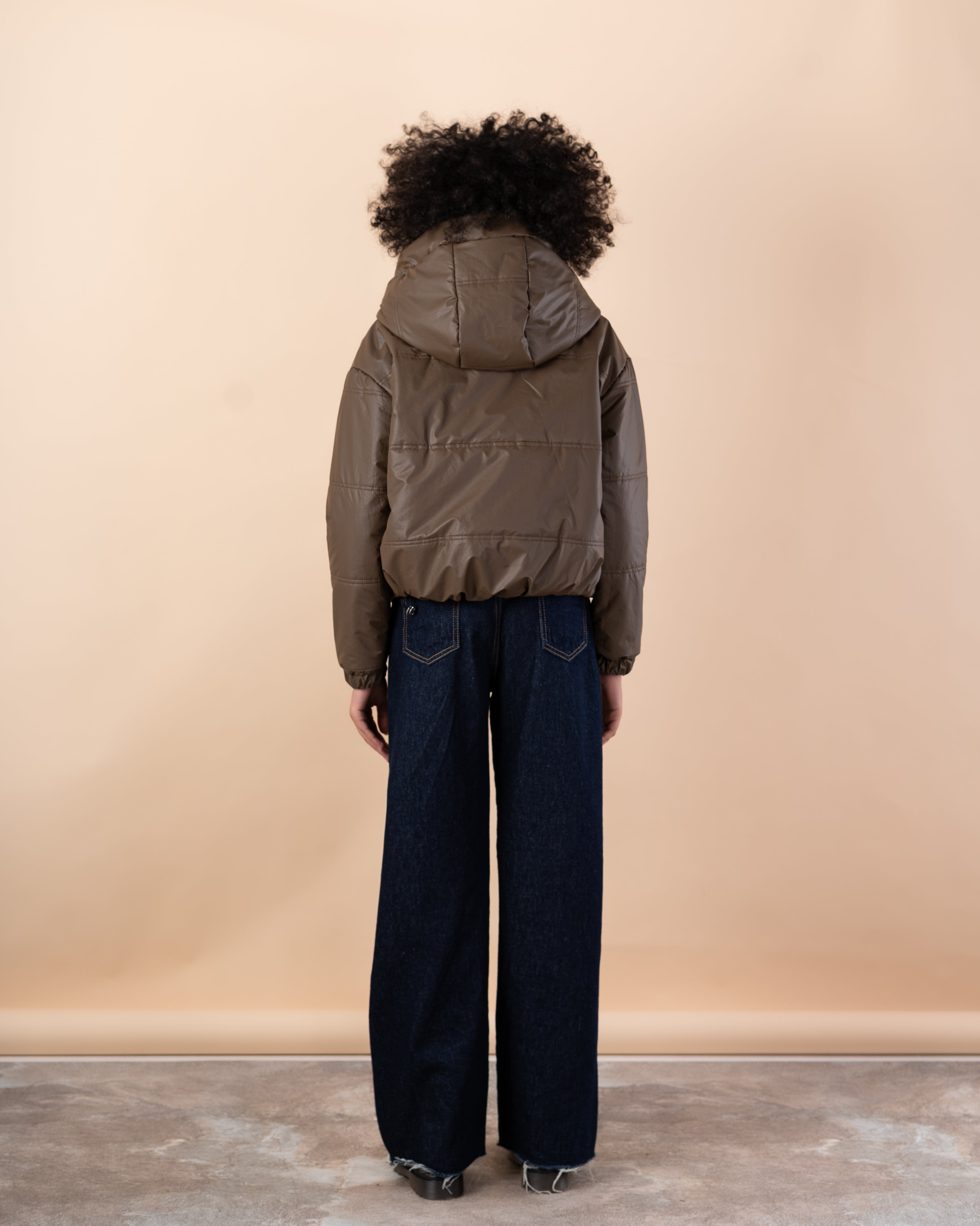 jacket - quilted leather