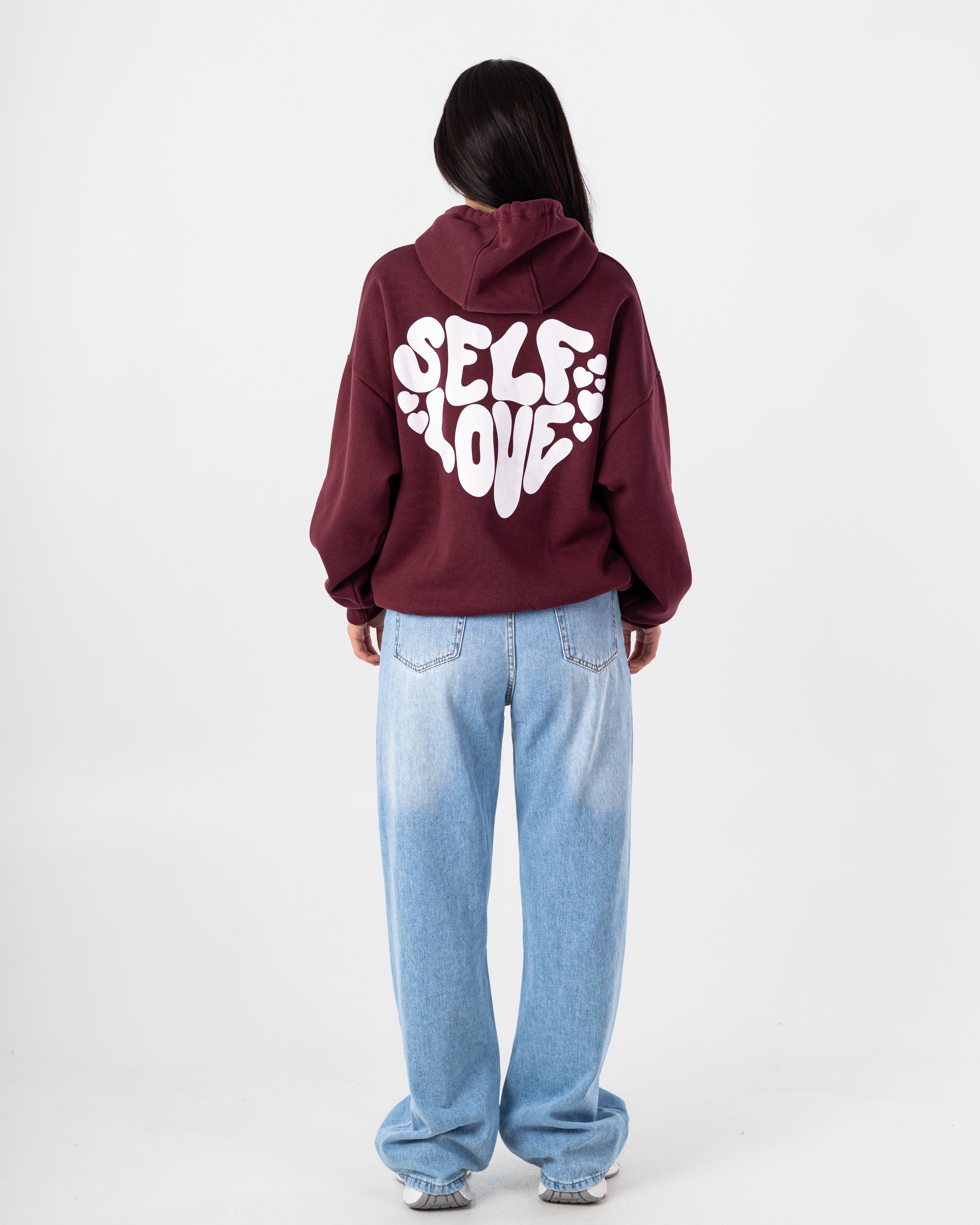 Hoodie – Print (Letters In Heart Shape)