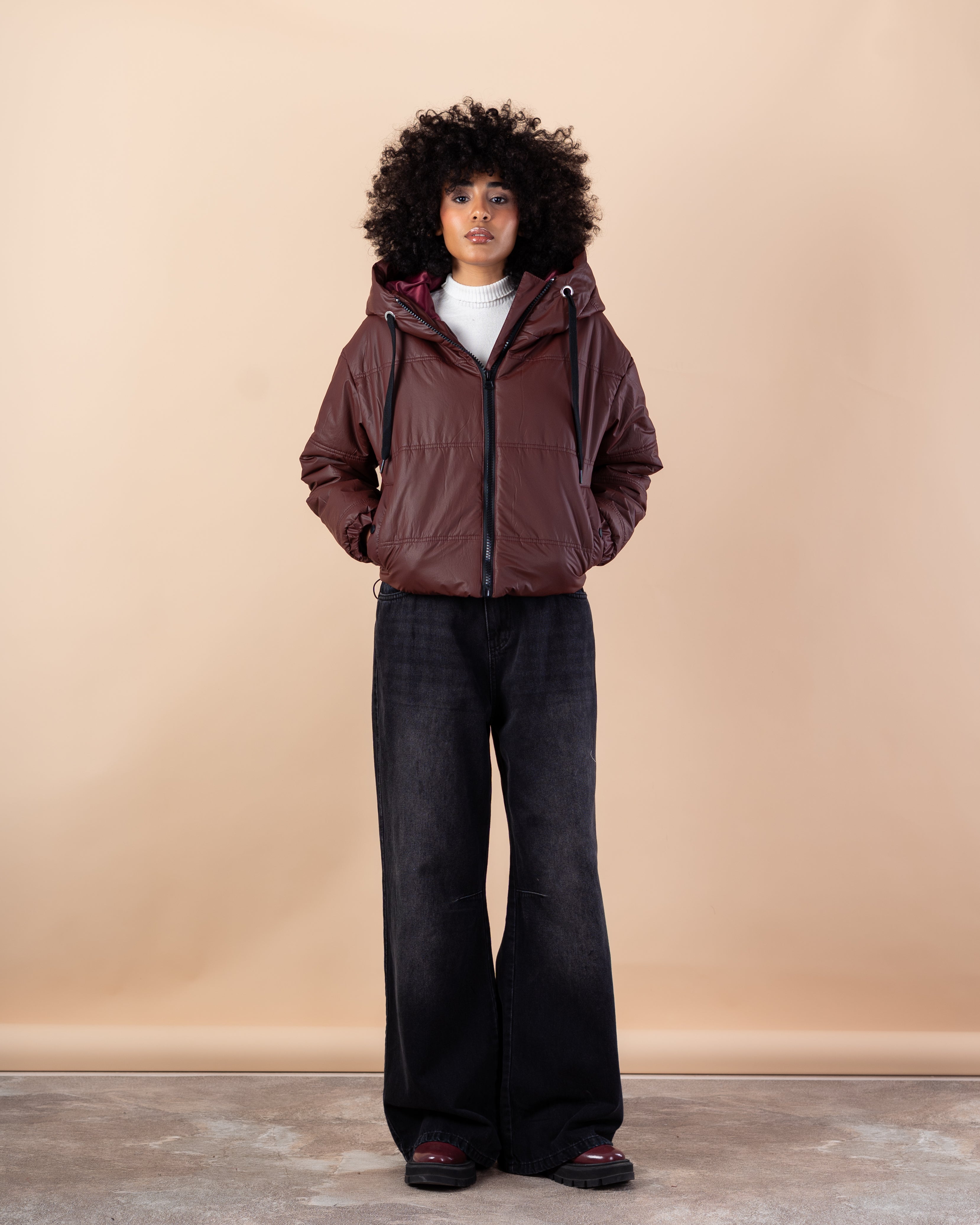 jacket - quilted leather