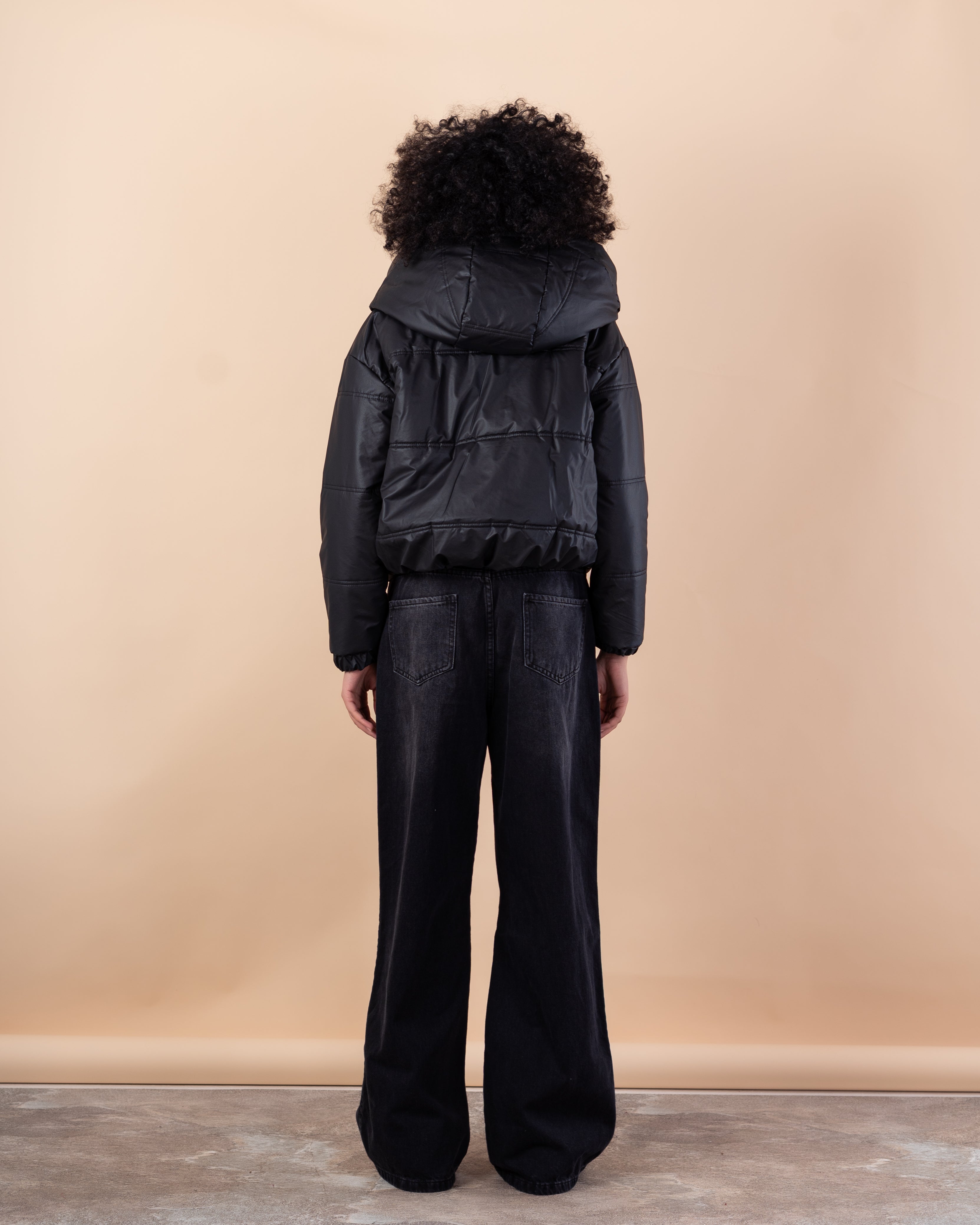 jacket - quilted leather