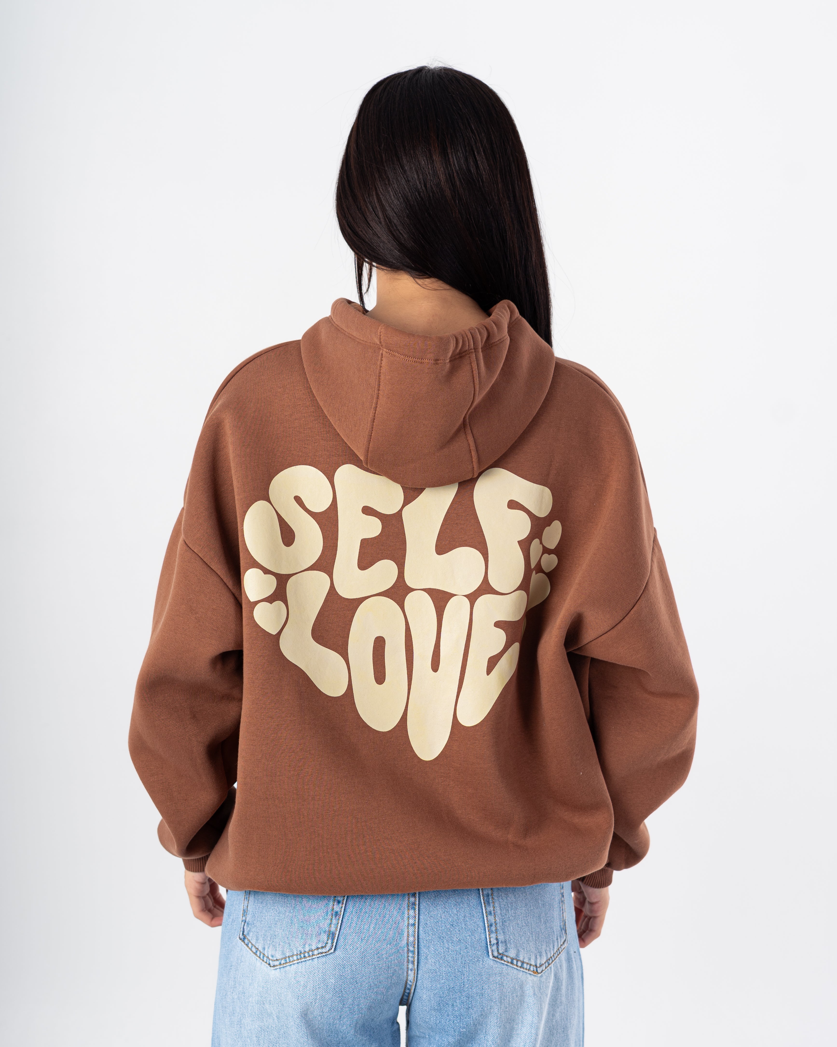 Hoodie – Print (Letters In Heart Shape)