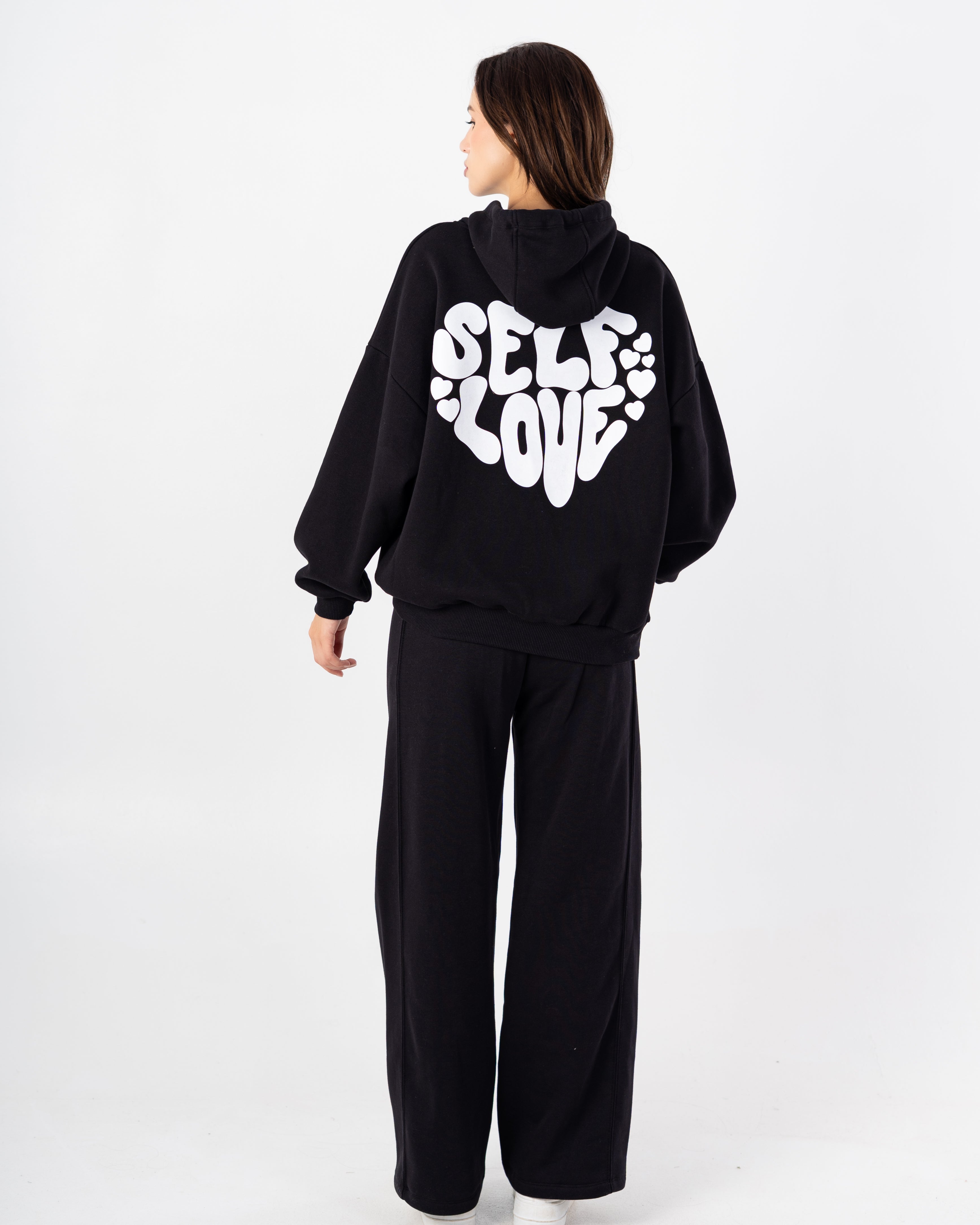 Hoodie – Print (Letters In Heart Shape)