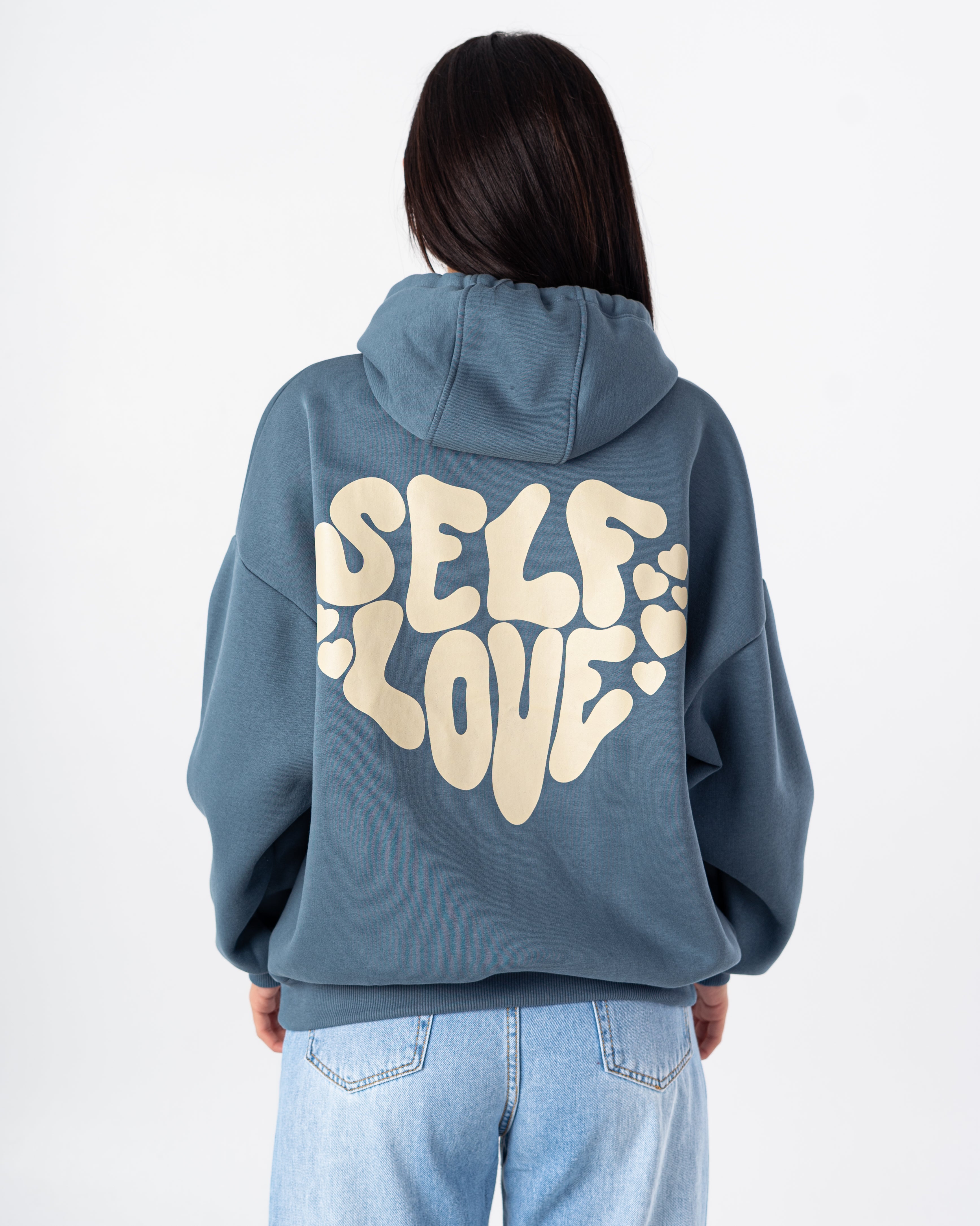 Hoodie – Print (Letters In Heart Shape)