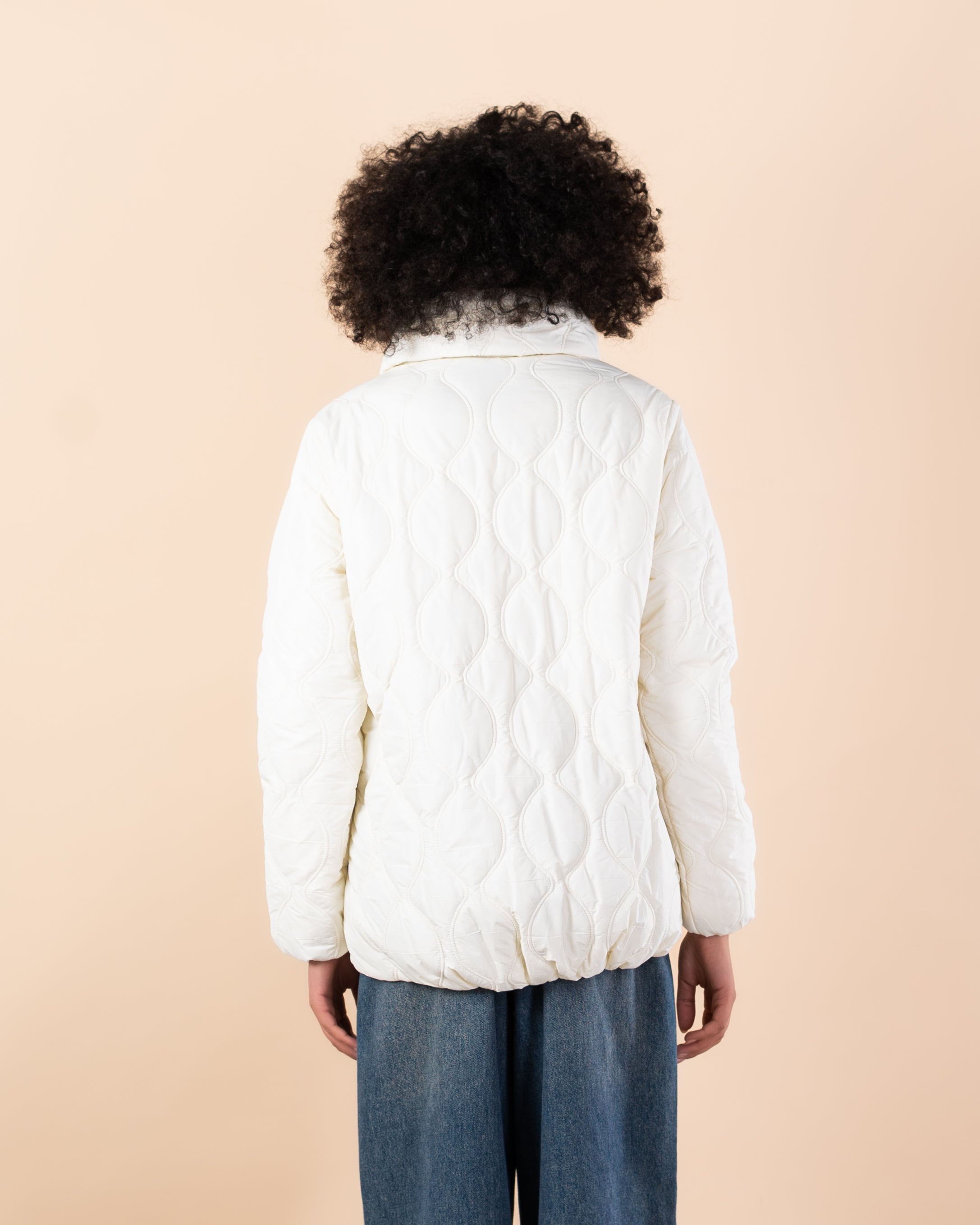 Waterproof jacket with caps