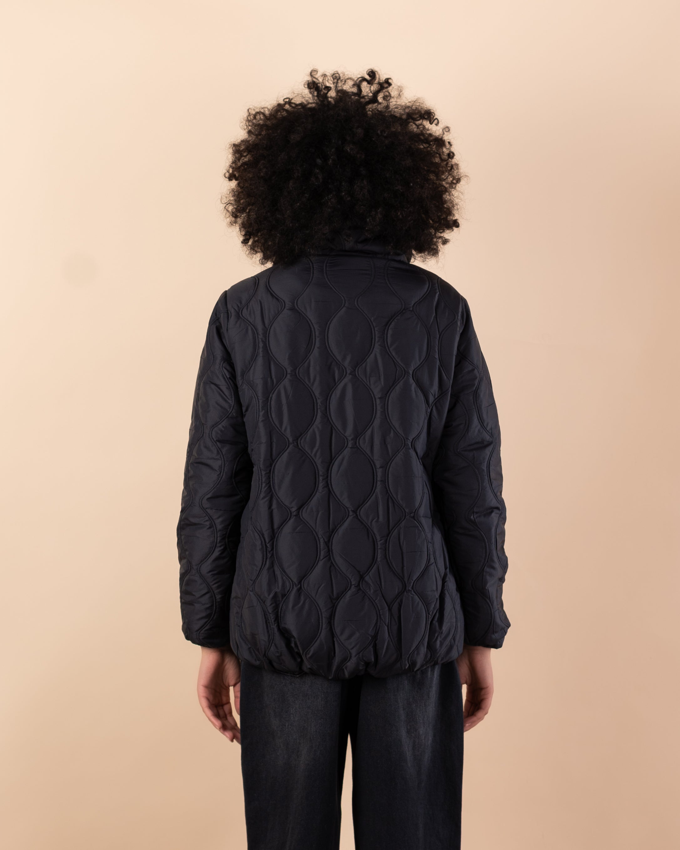 Waterproof jacket with caps