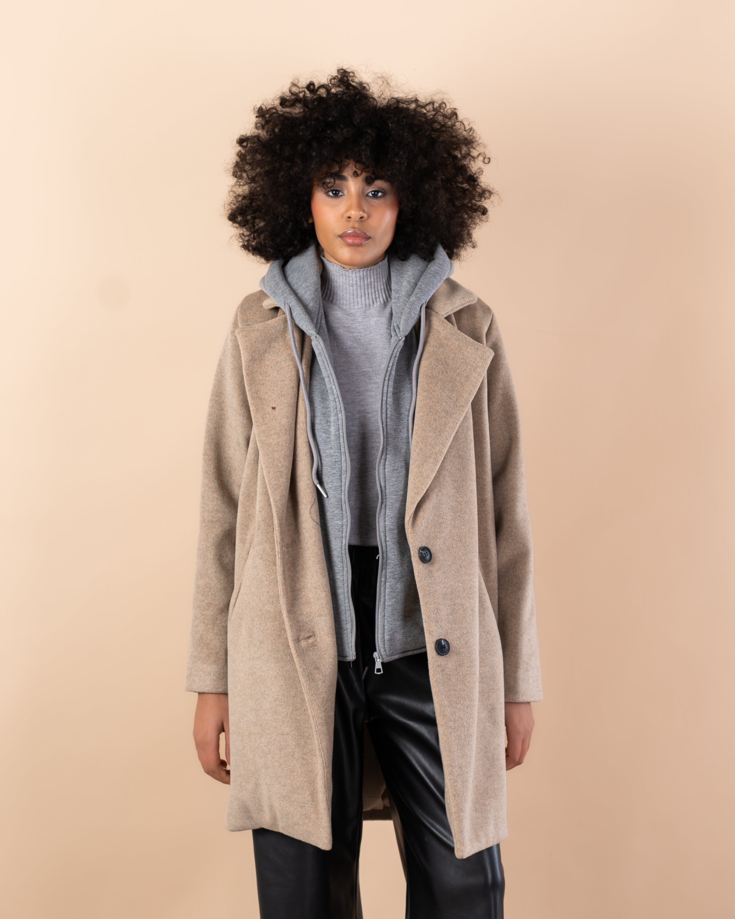 jacket - Milton wool hooded