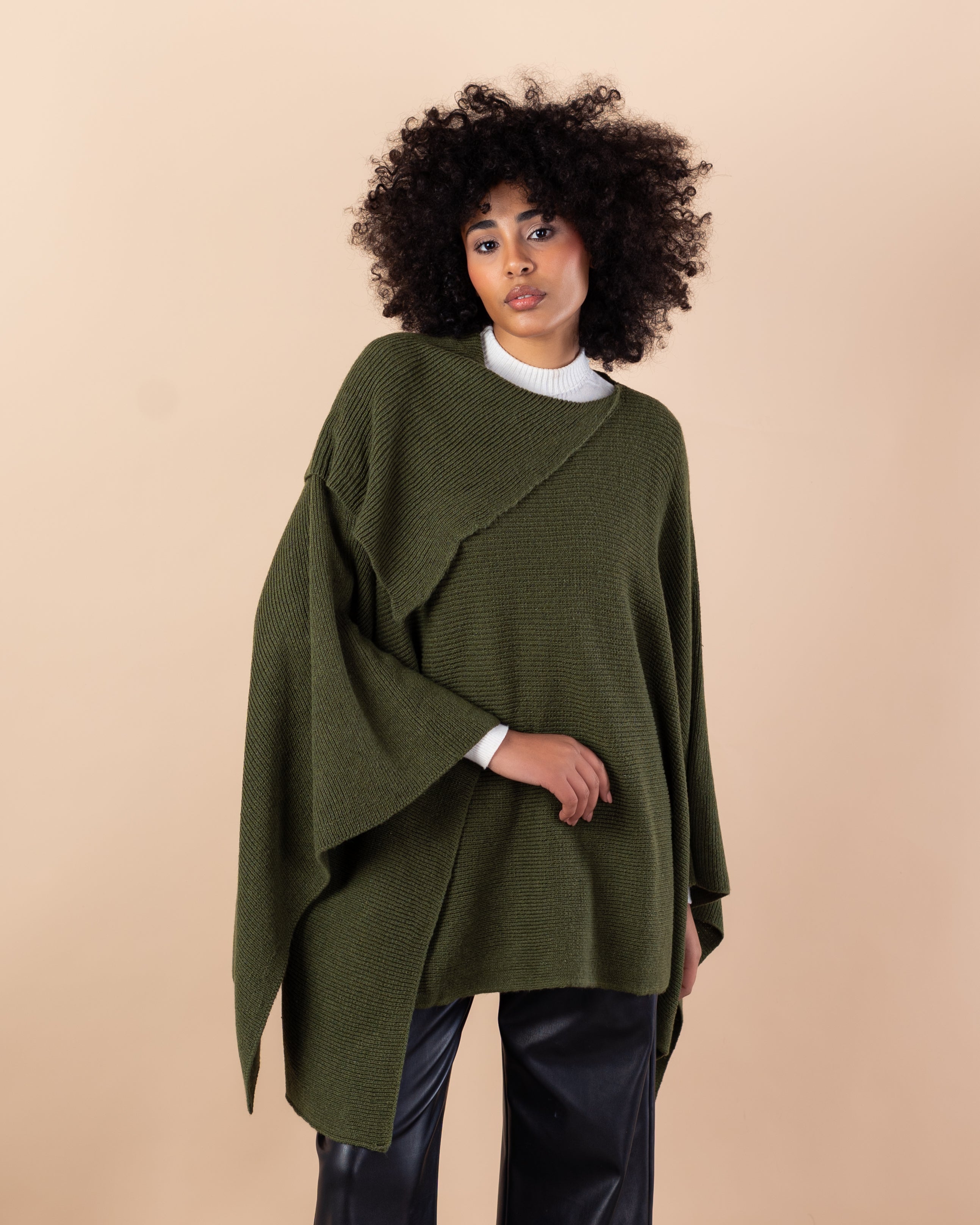 pullover - Wide knitted