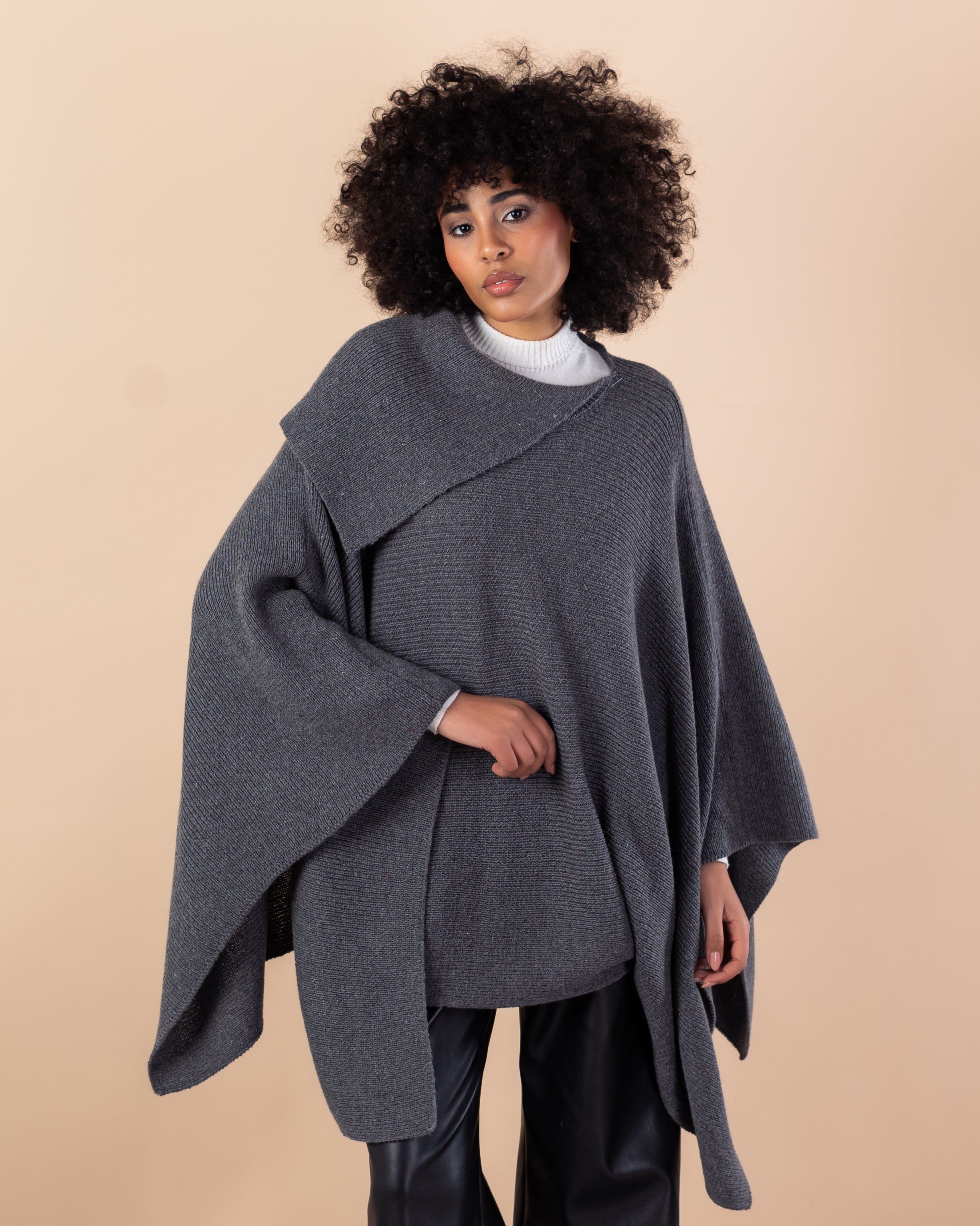 pullover - Wide knitted