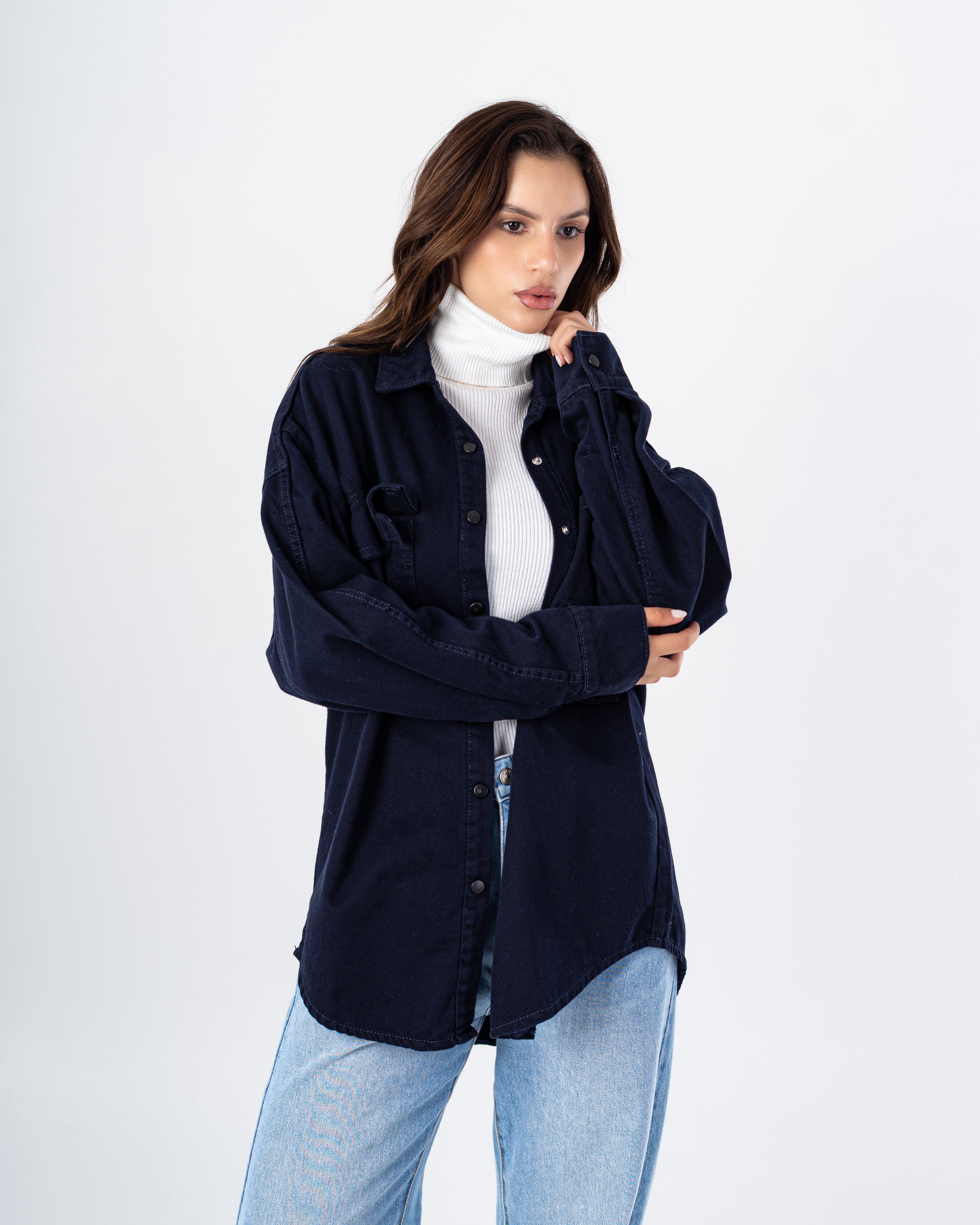 Gabardine Jacket – Large Chest Pockets