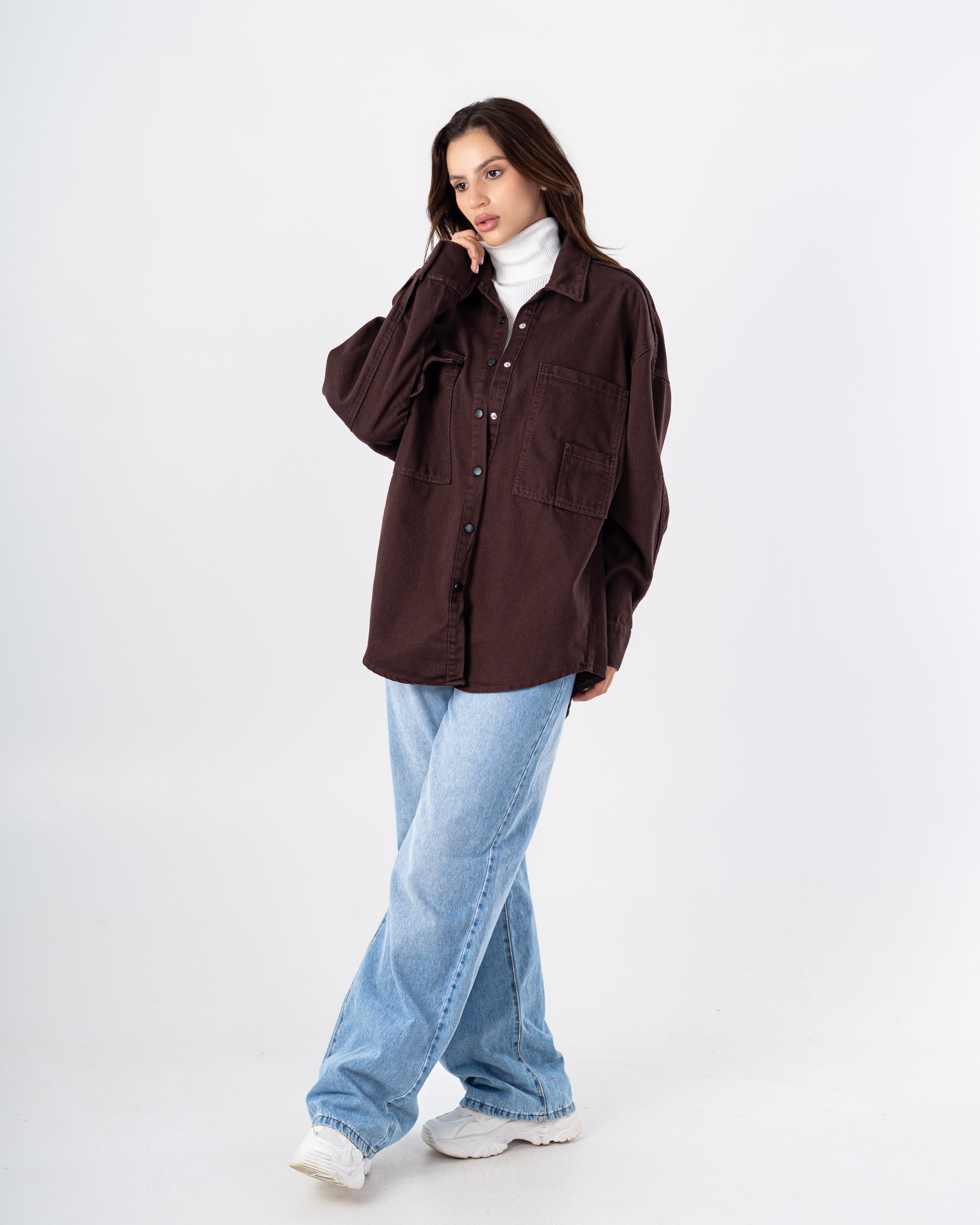 Gabardine Jacket – Large Chest Pockets