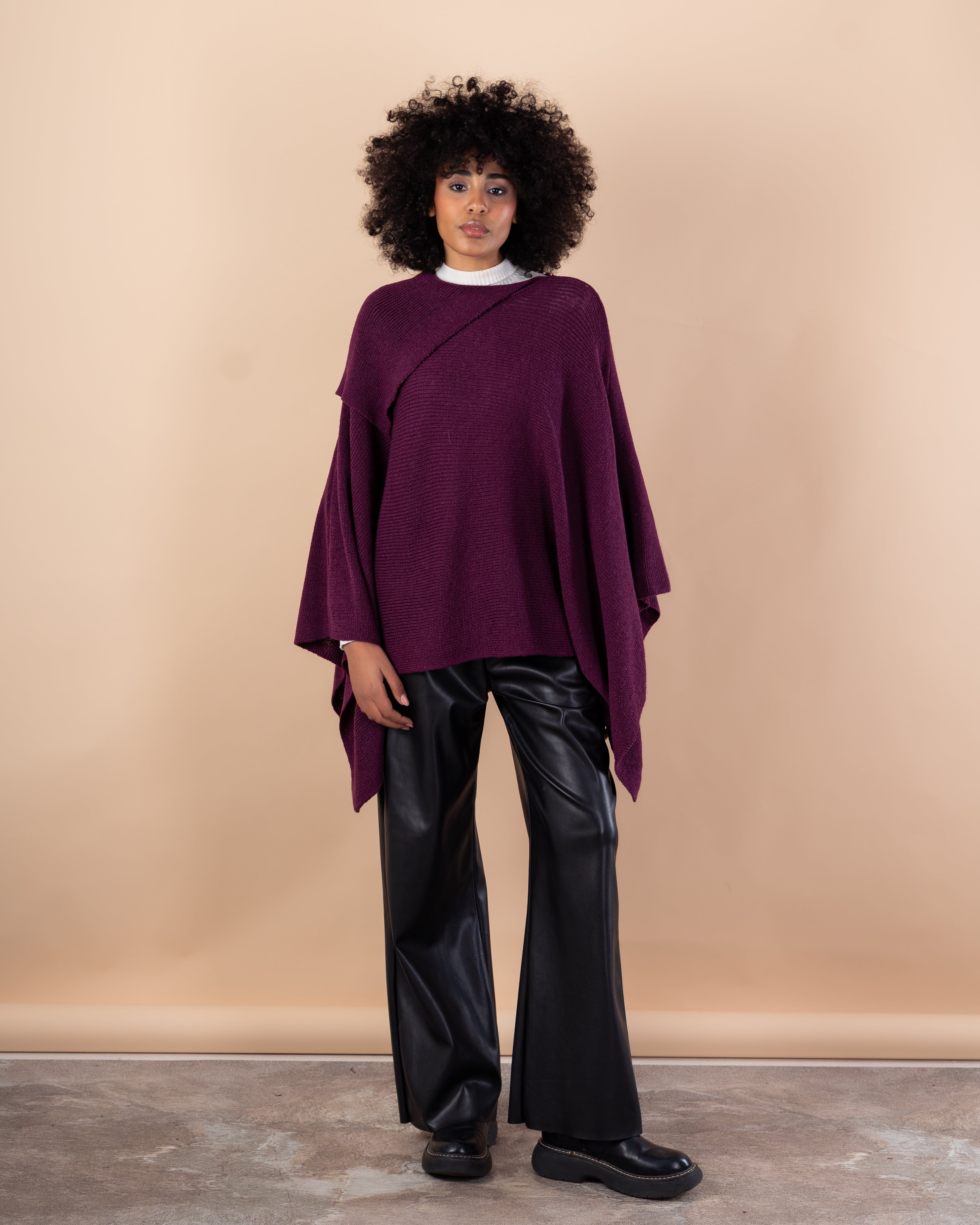 pullover - Wide knitted