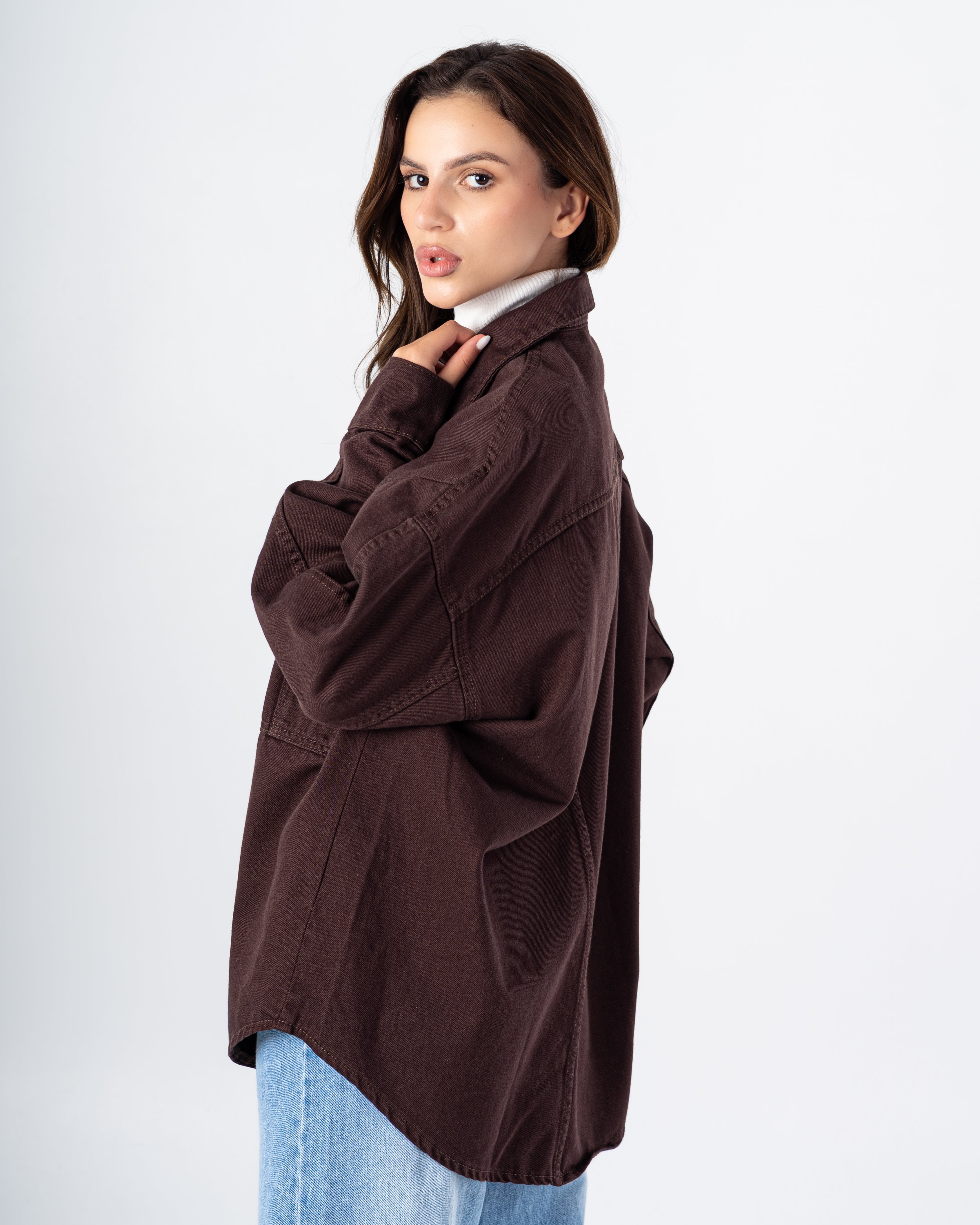 Gabardine Jacket – Large Chest Pockets