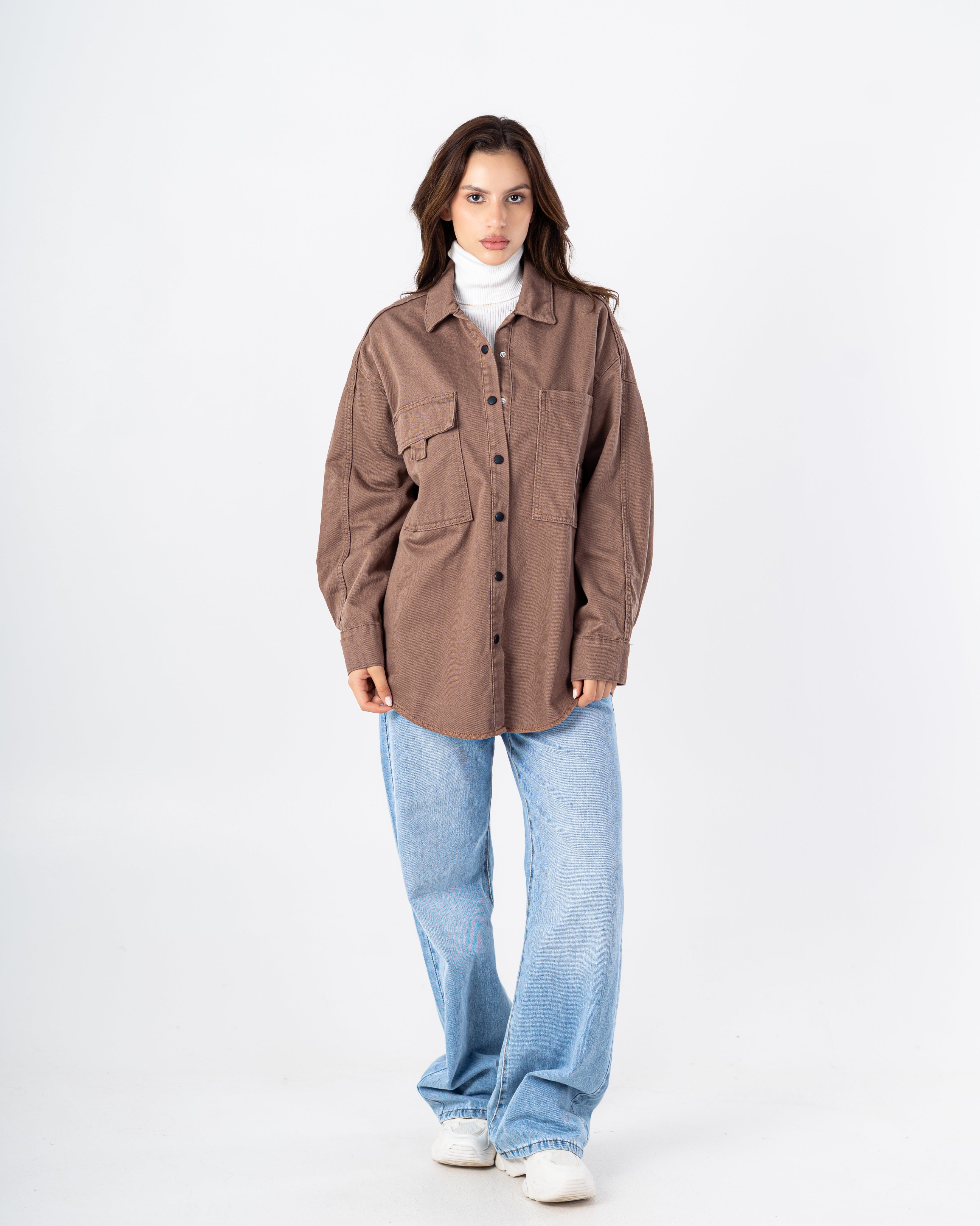 Gabardine Jacket – Large Chest Pockets