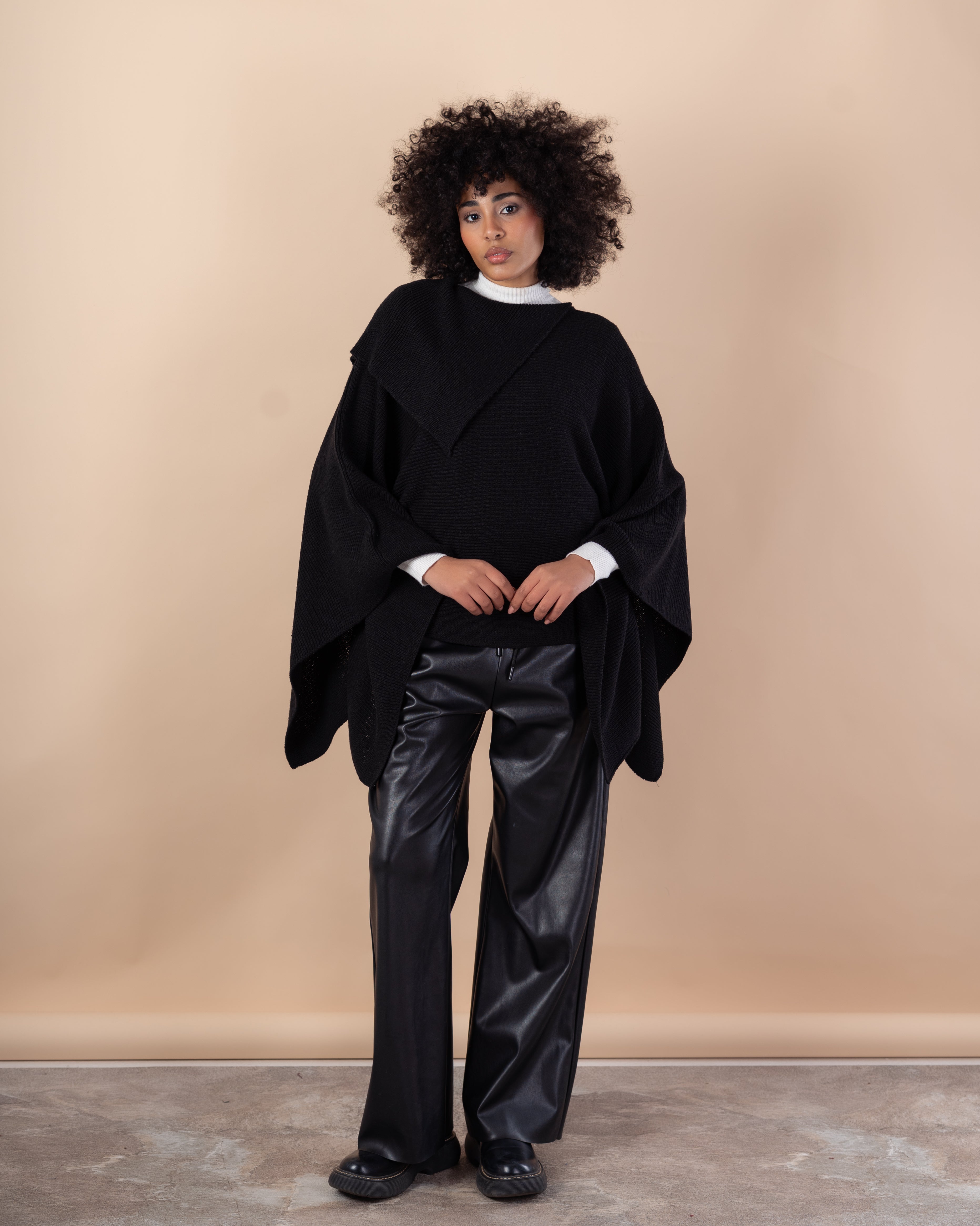 pullover - Wide knitted