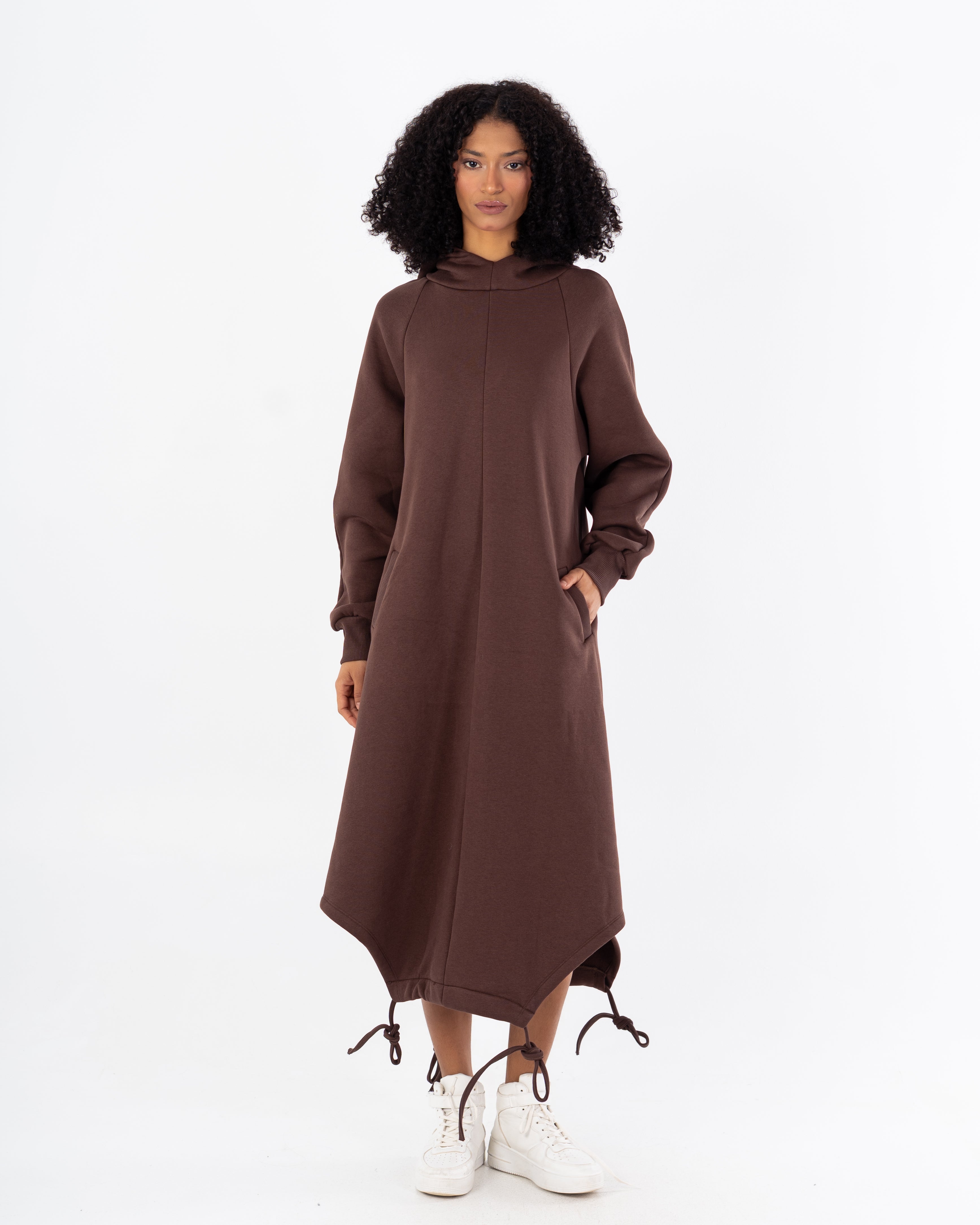 فستان ميلتون – بغطاء للرأس (جيوب جانبية)