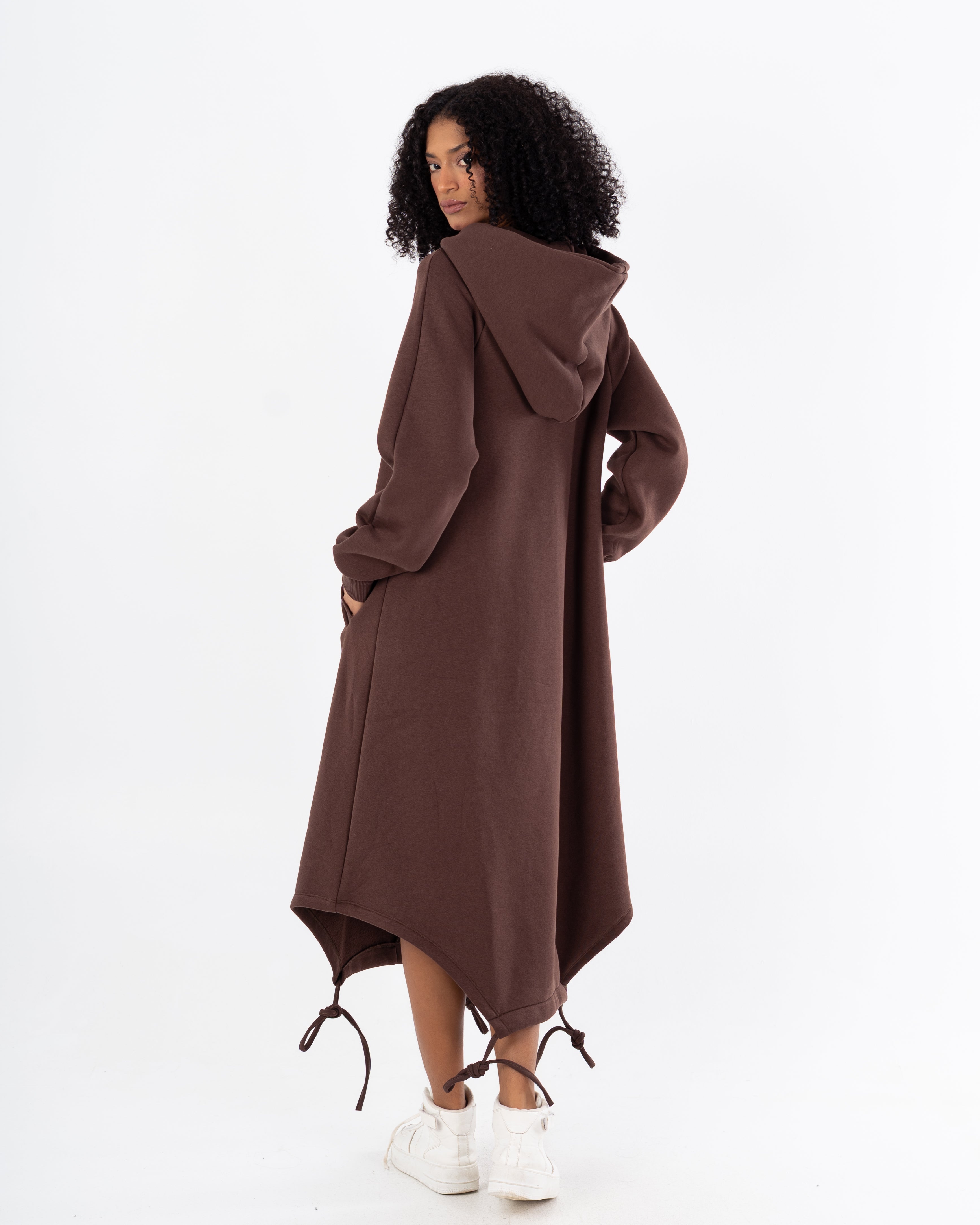 فستان ميلتون – بغطاء للرأس (جيوب جانبية)