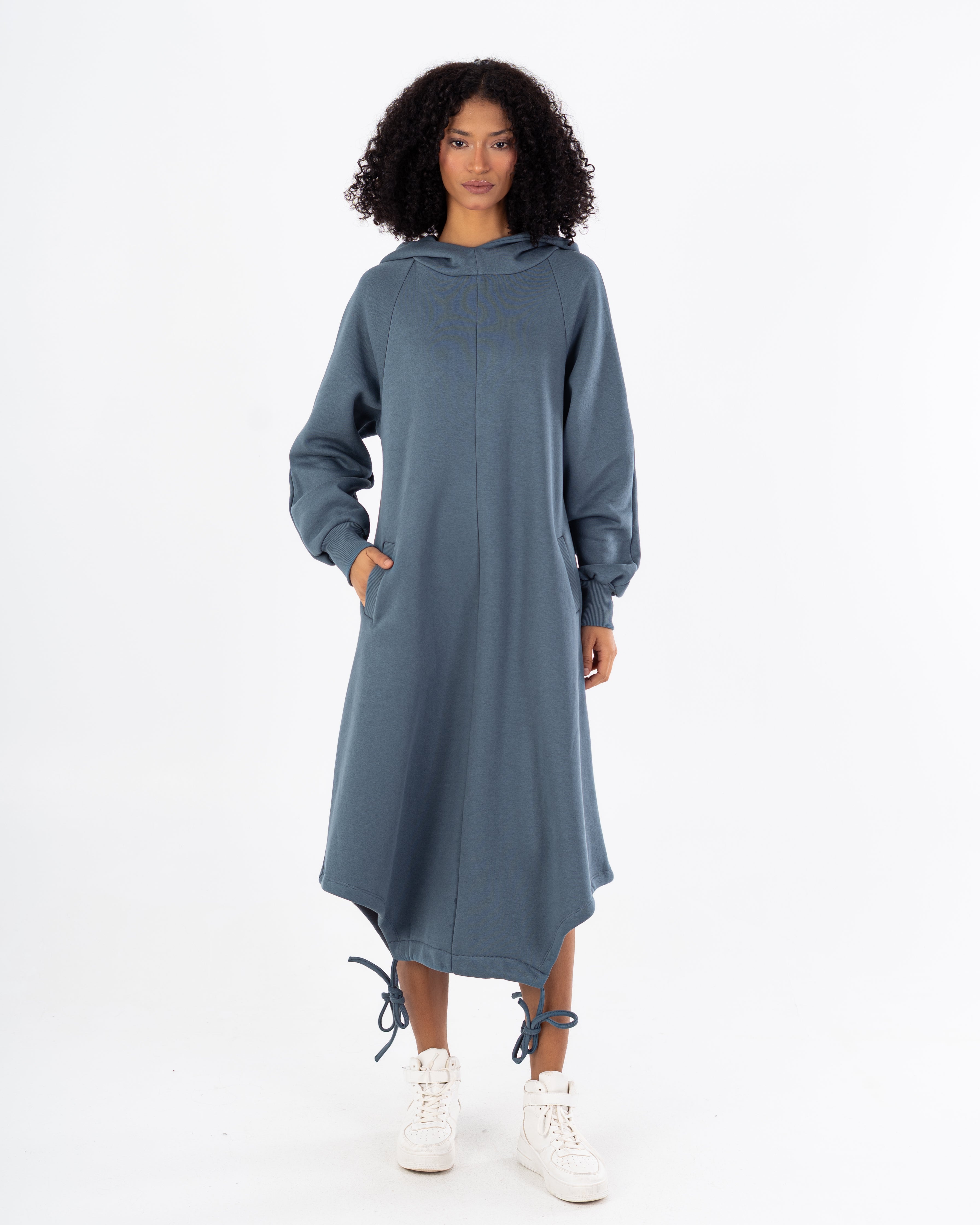 فستان ميلتون – بغطاء للرأس (جيوب جانبية)