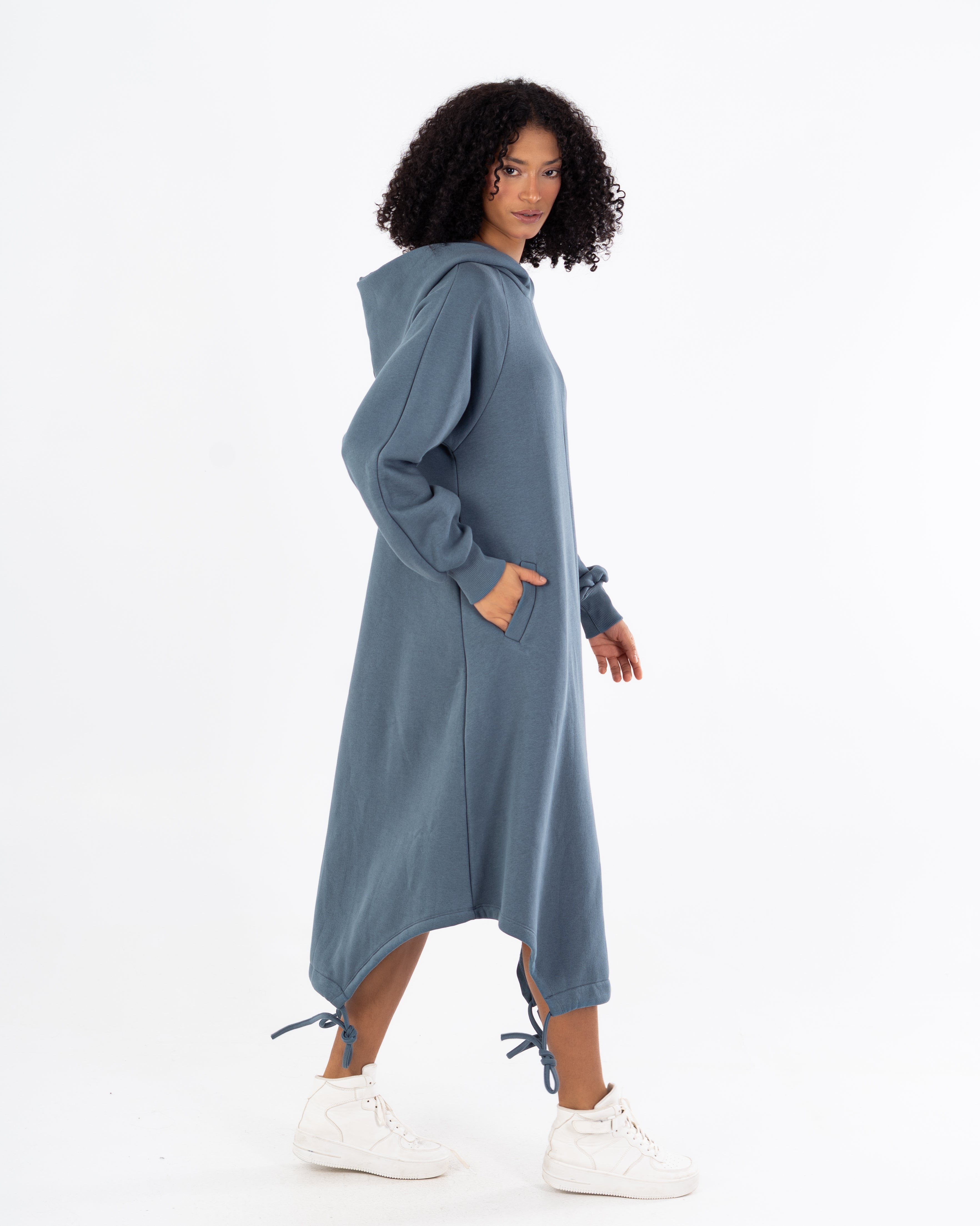 فستان ميلتون – بغطاء للرأس (جيوب جانبية)