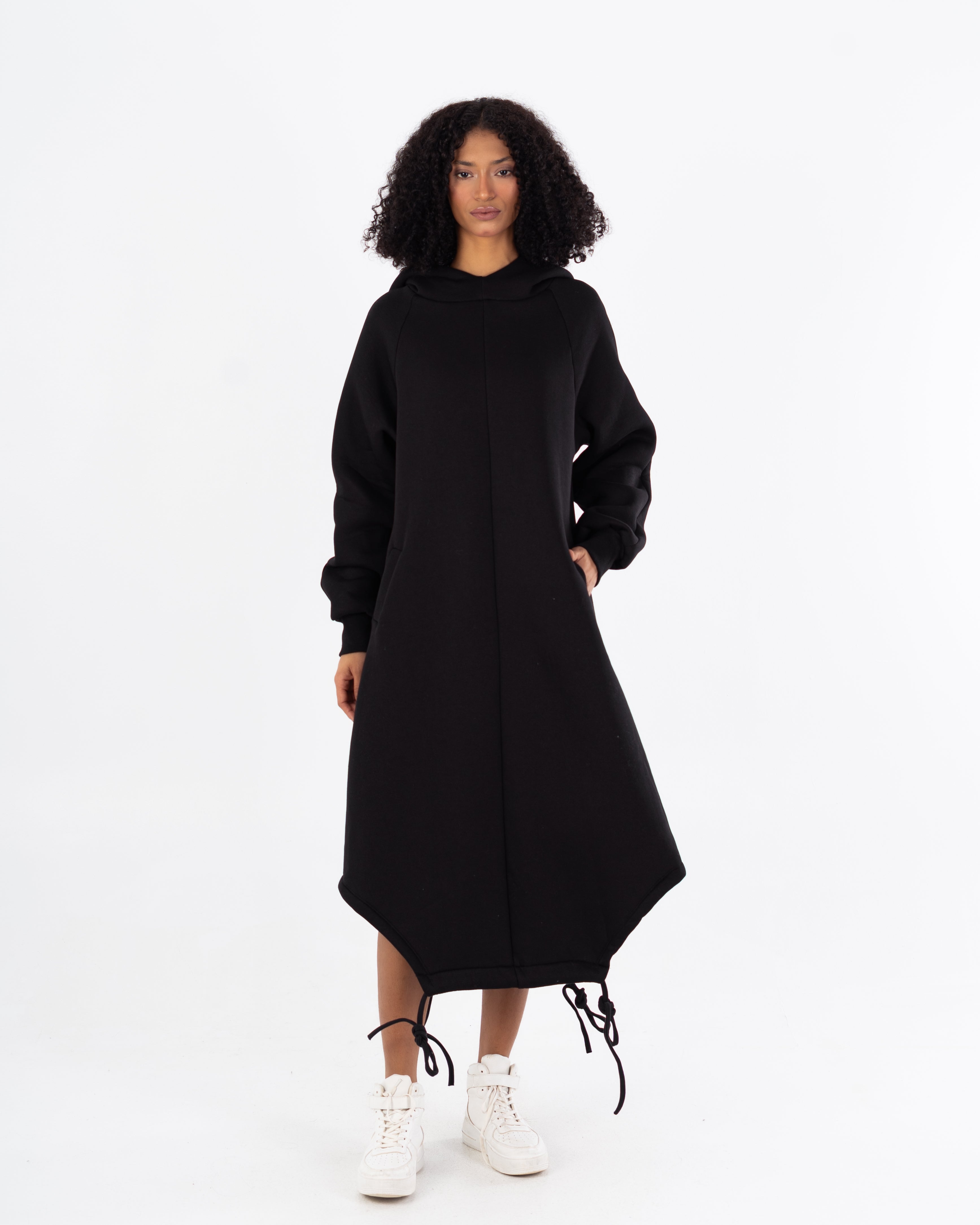 فستان ميلتون – بغطاء للرأس (جيوب جانبية)