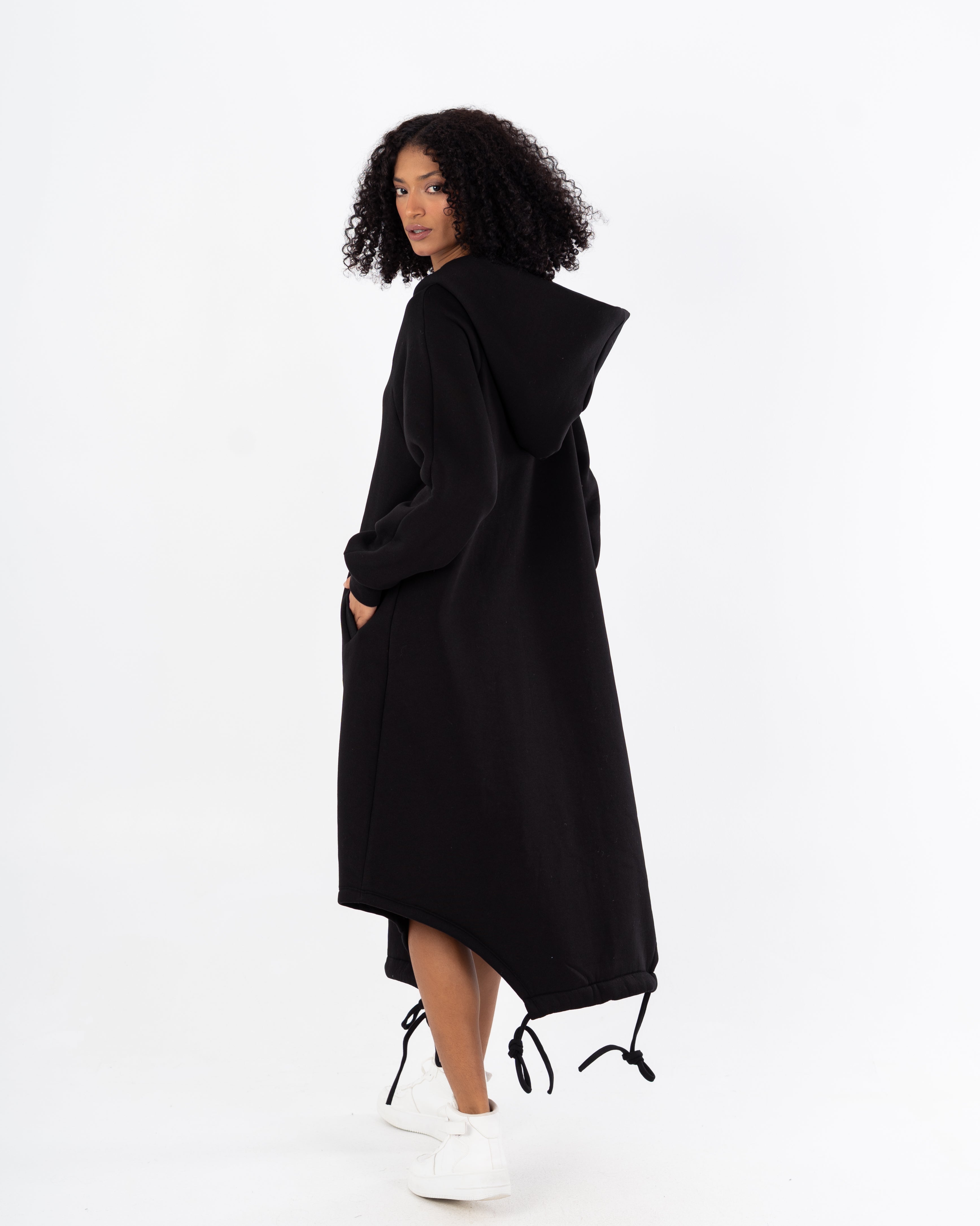 فستان ميلتون – بغطاء للرأس (جيوب جانبية)