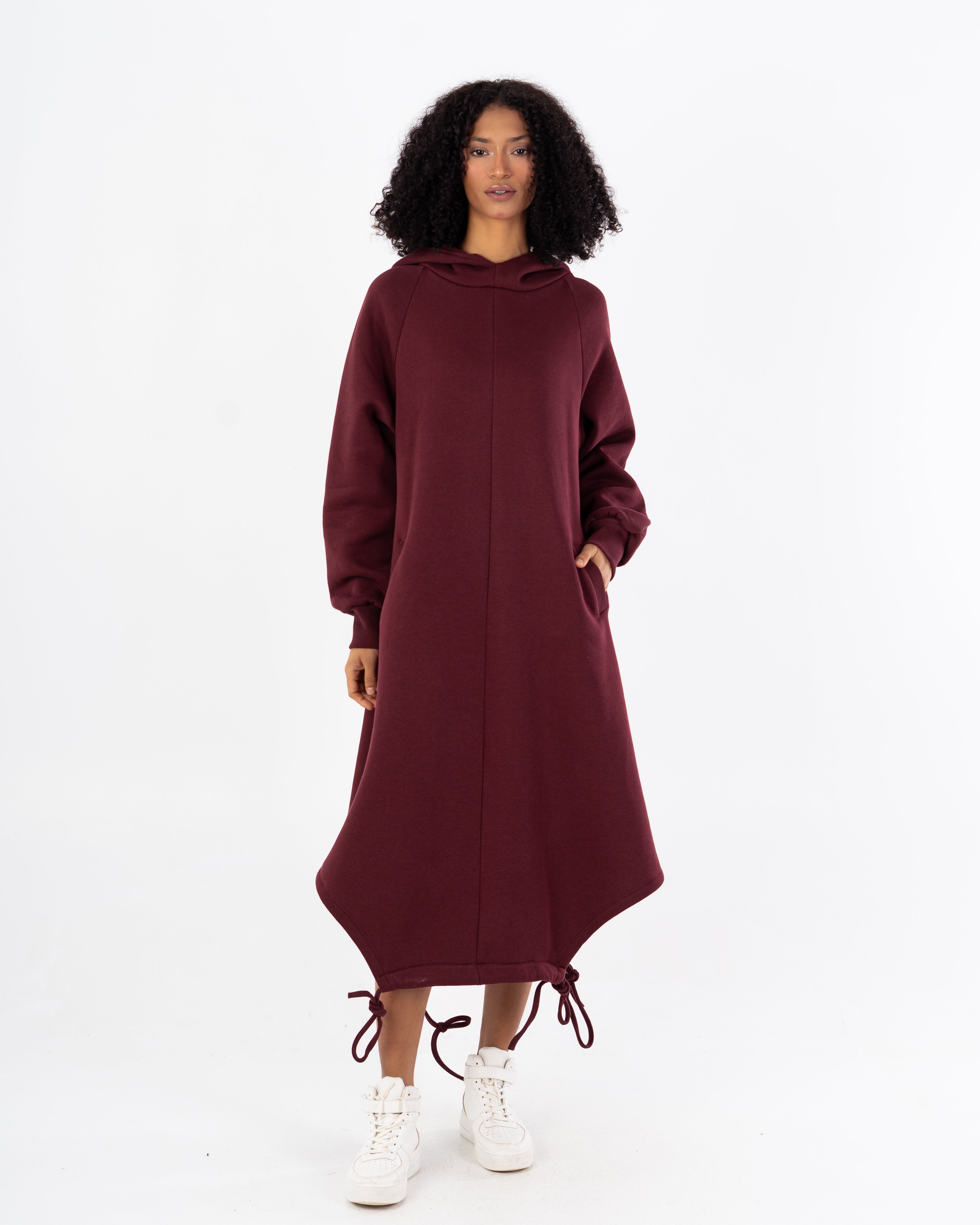 فستان ميلتون – بغطاء للرأس (جيوب جانبية)