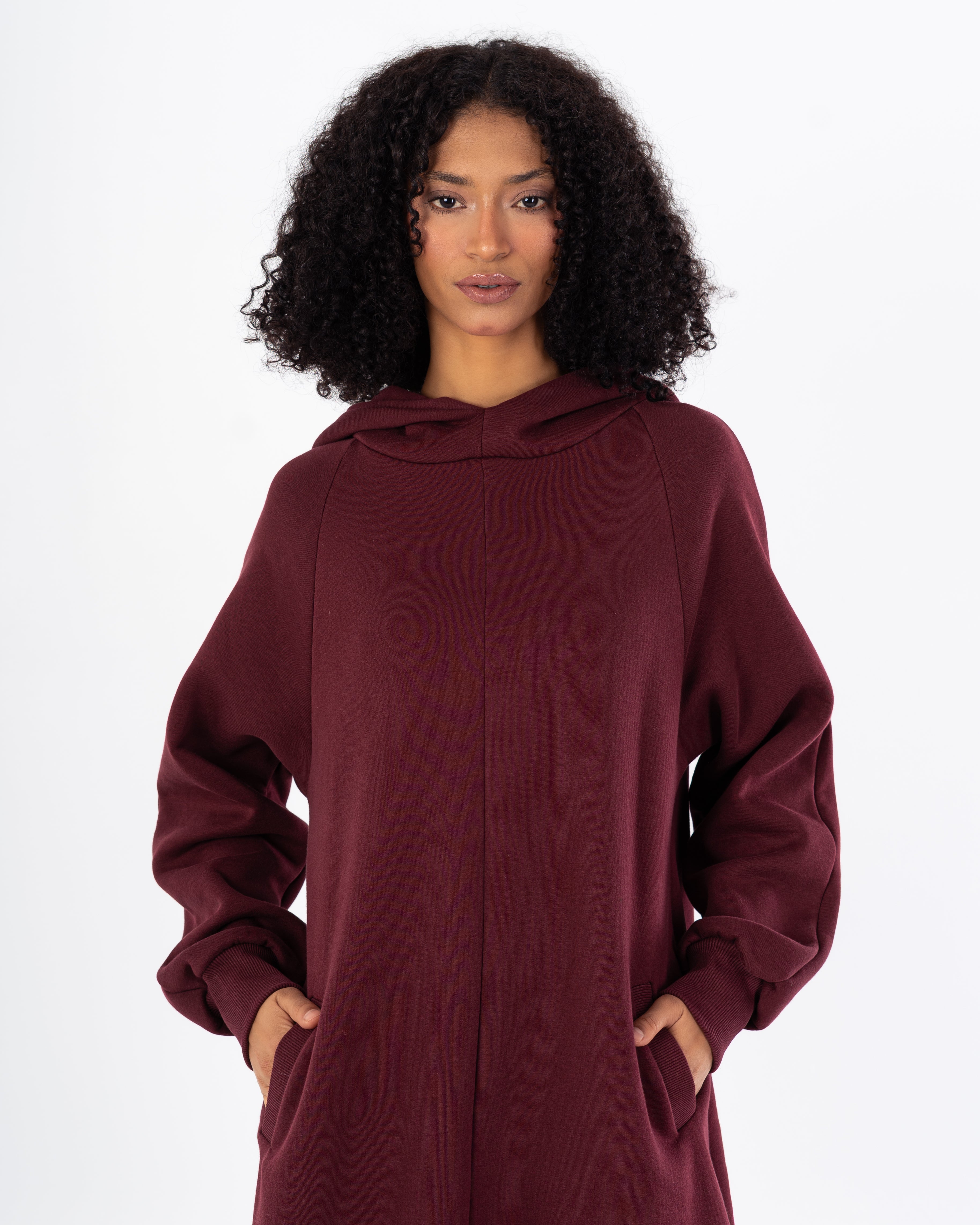 فستان ميلتون – بغطاء للرأس (جيوب جانبية)