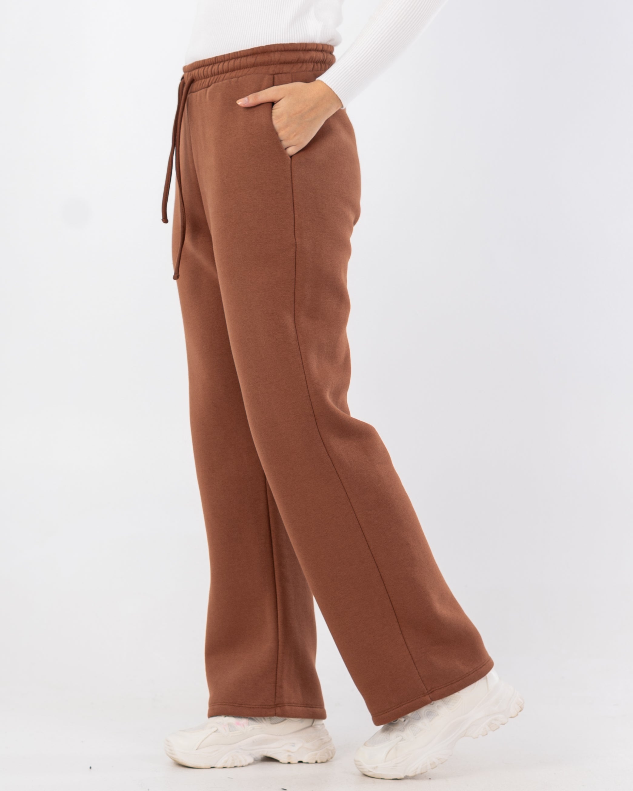 بنطلون ميلتون - خصر مطاطي (مع رباط)